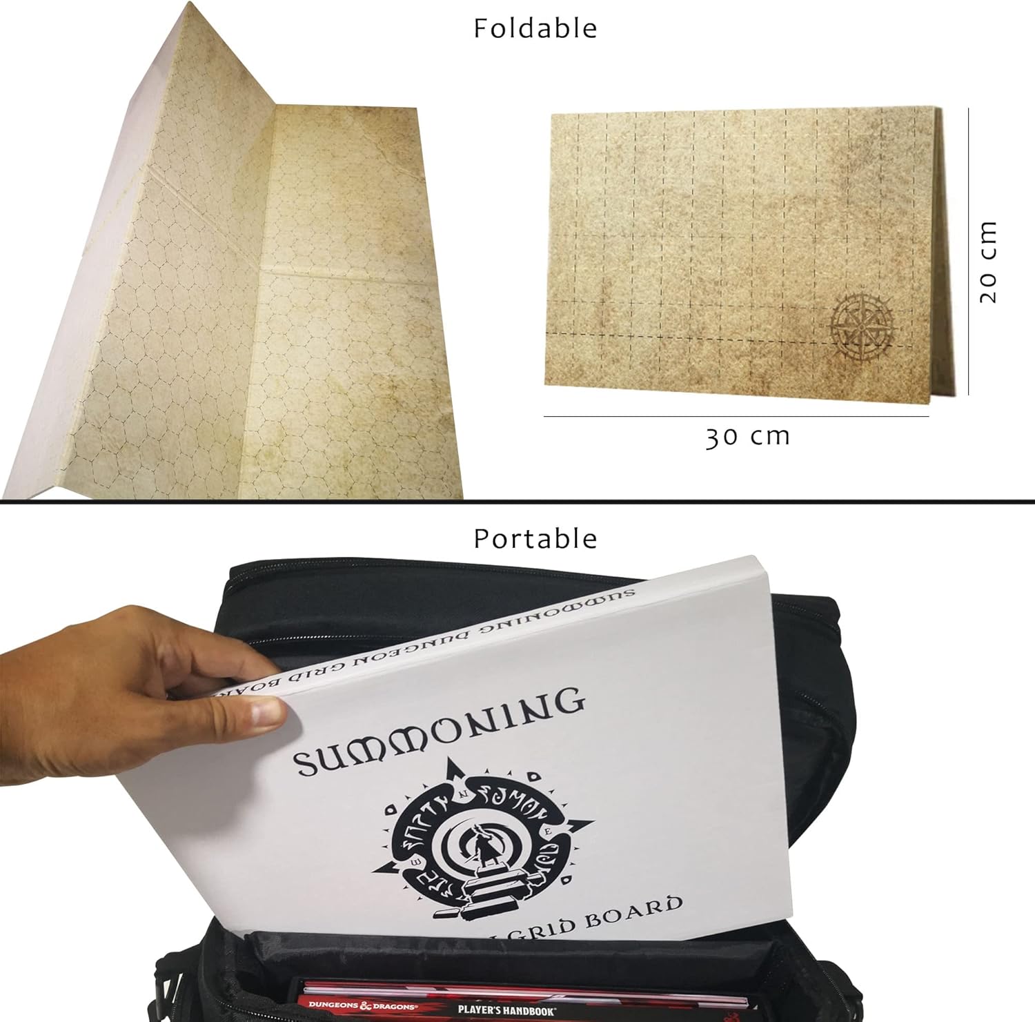 Tablero Cuadrícula RPG Plegable