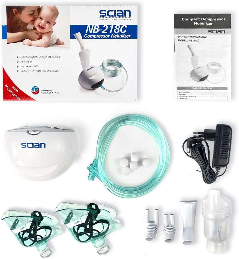 Nebulizador Compresor SCIA 218C