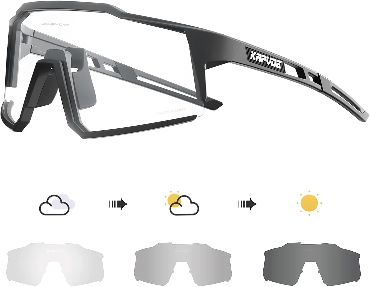 Gafas de Ciclismo Fotocromáticas