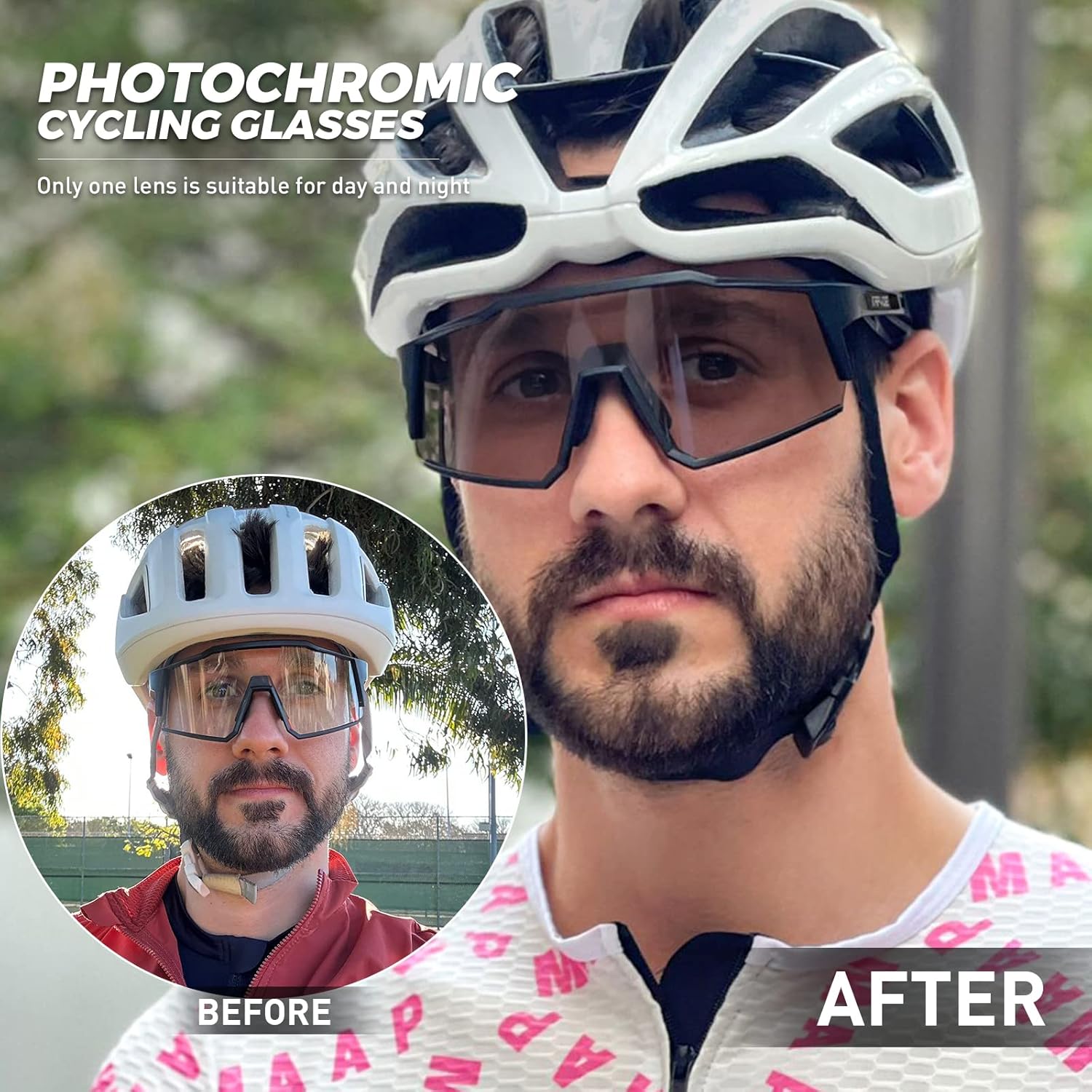 Gafas de Ciclismo Fotocromáticas