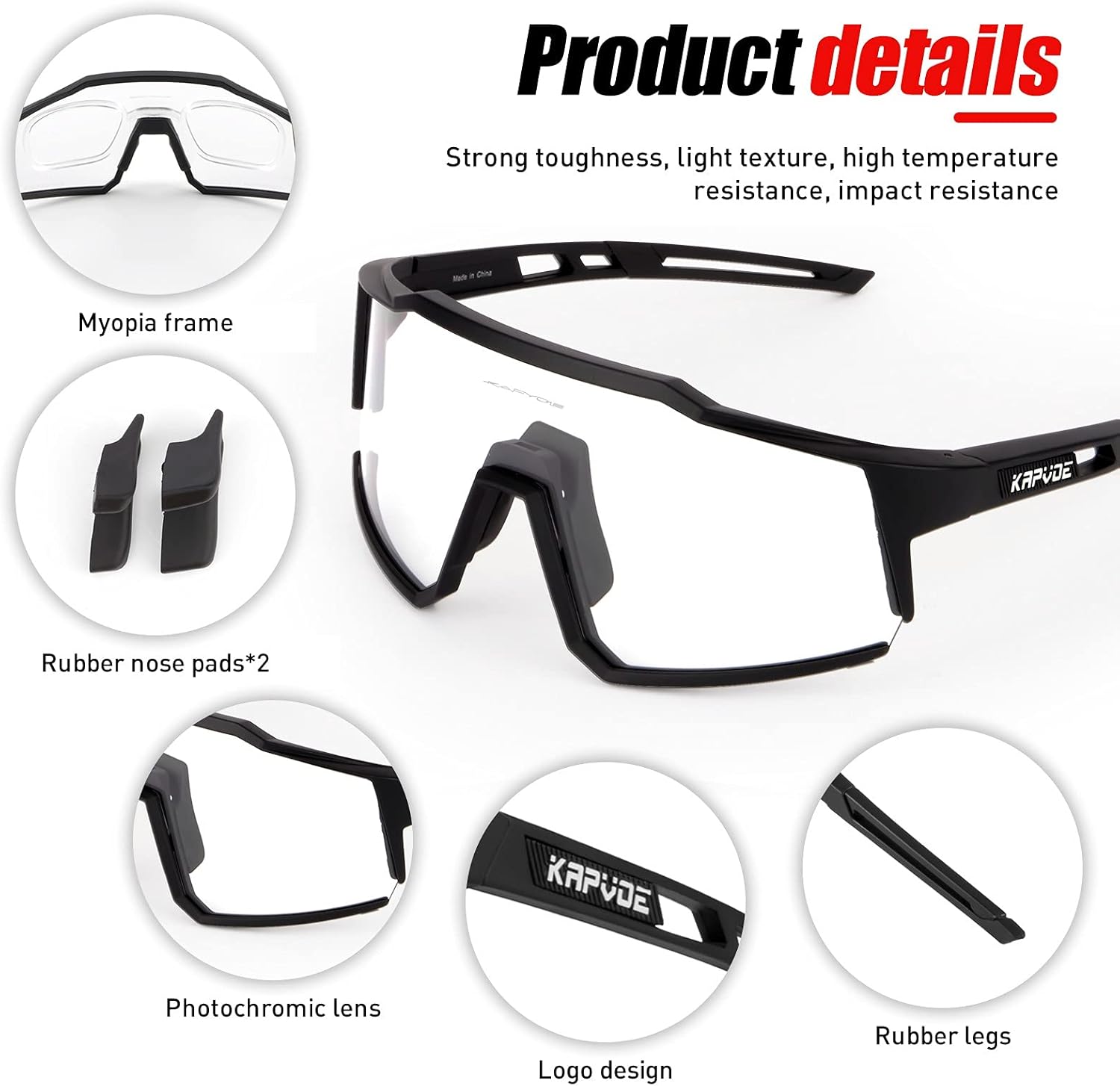 Gafas de Ciclismo Fotocromáticas