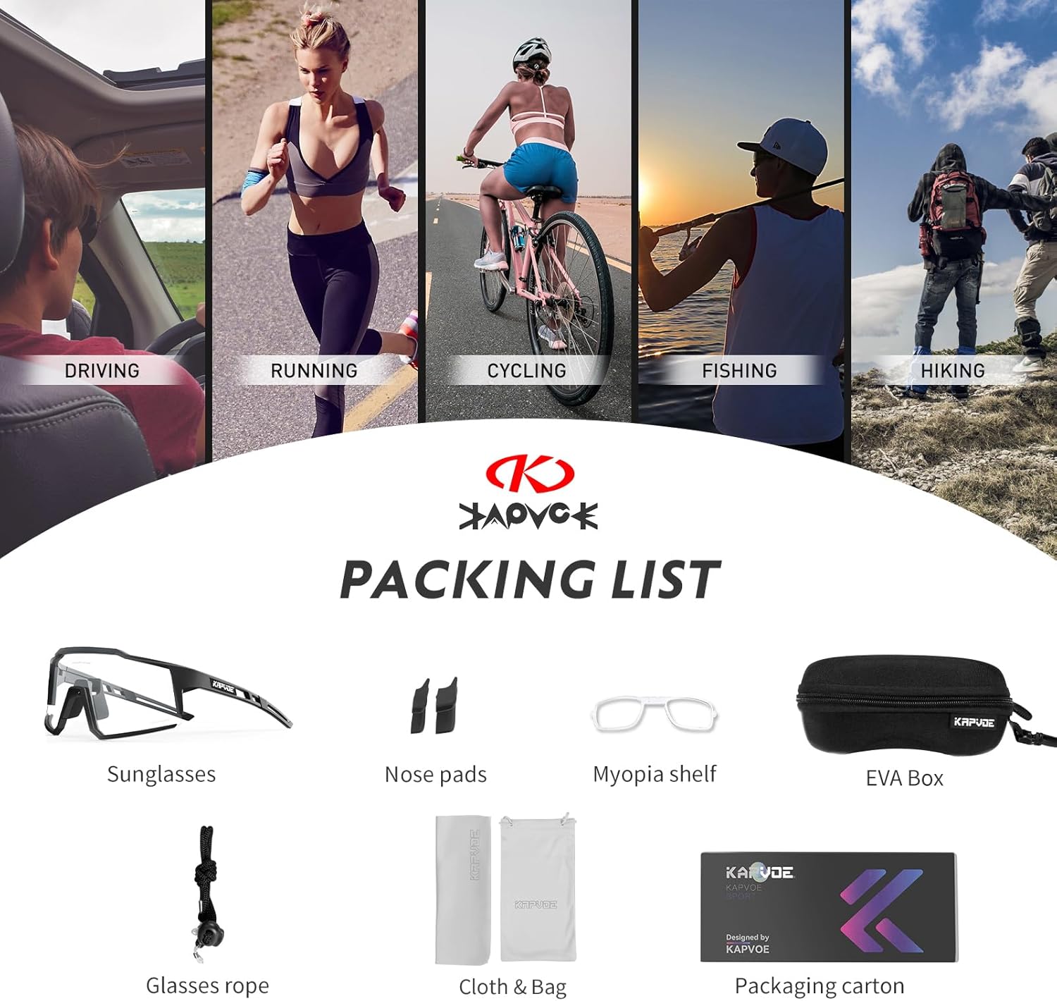 Gafas de Ciclismo Fotocromáticas