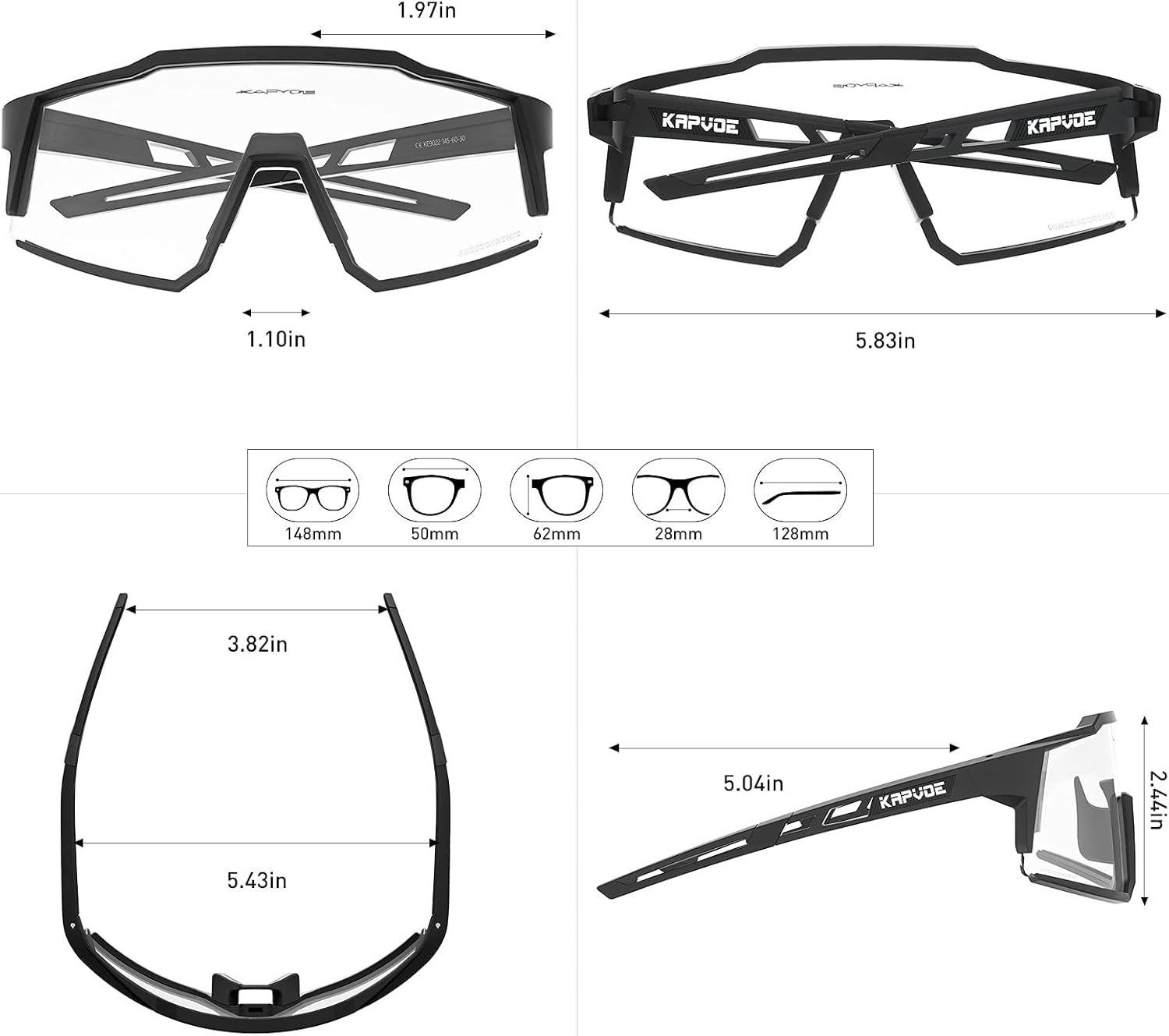Gafas de Ciclismo Fotocromáticas