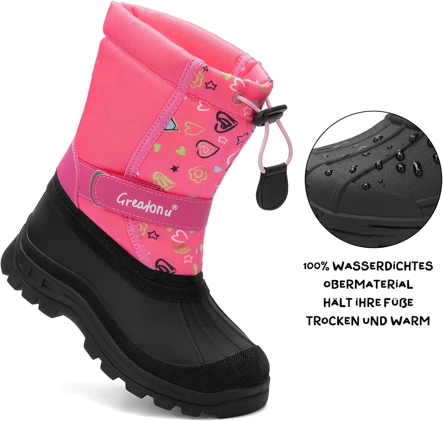 Botas de invierno unisex para niños