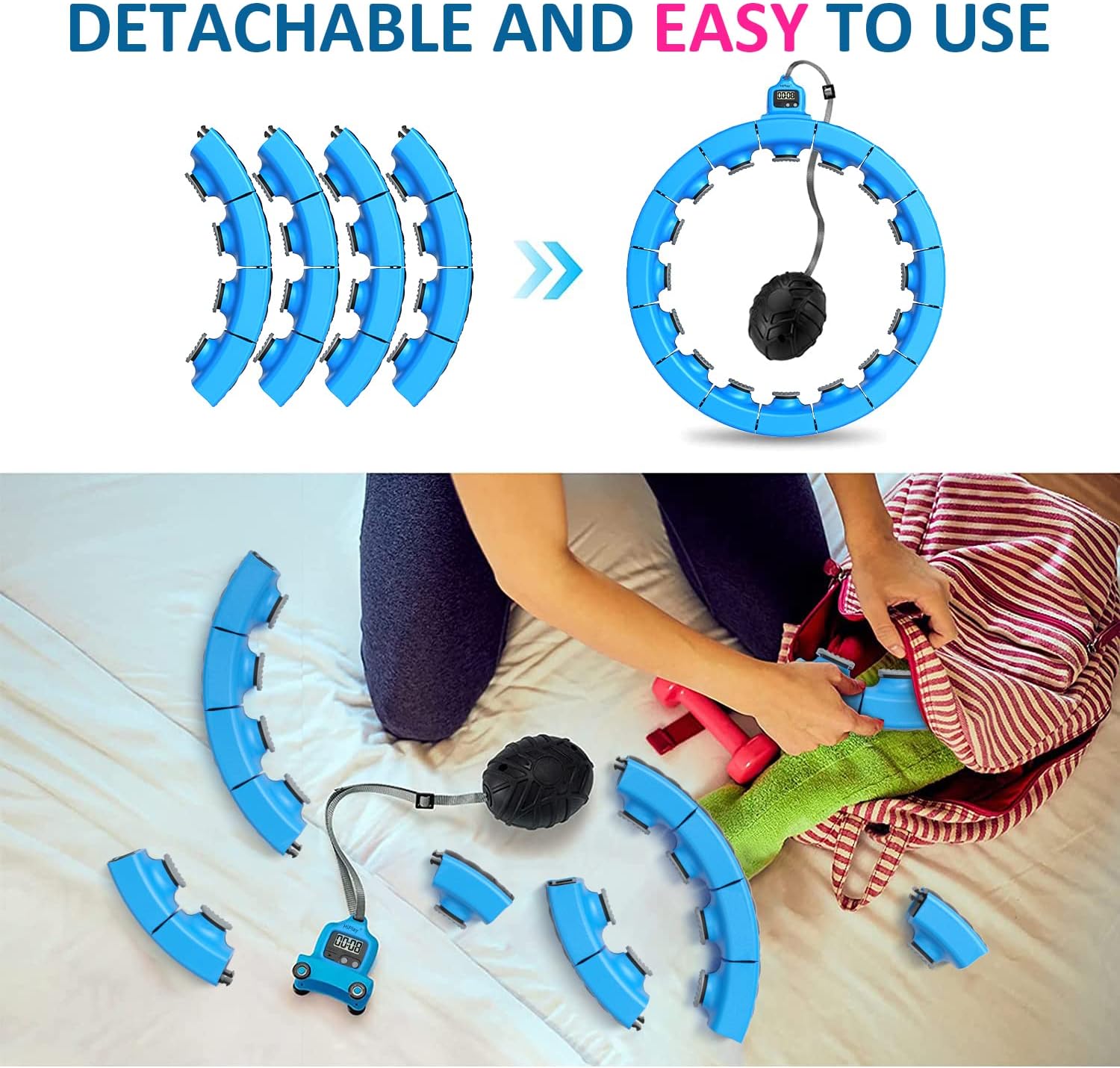 Hula Hoop Inteligente Fitness