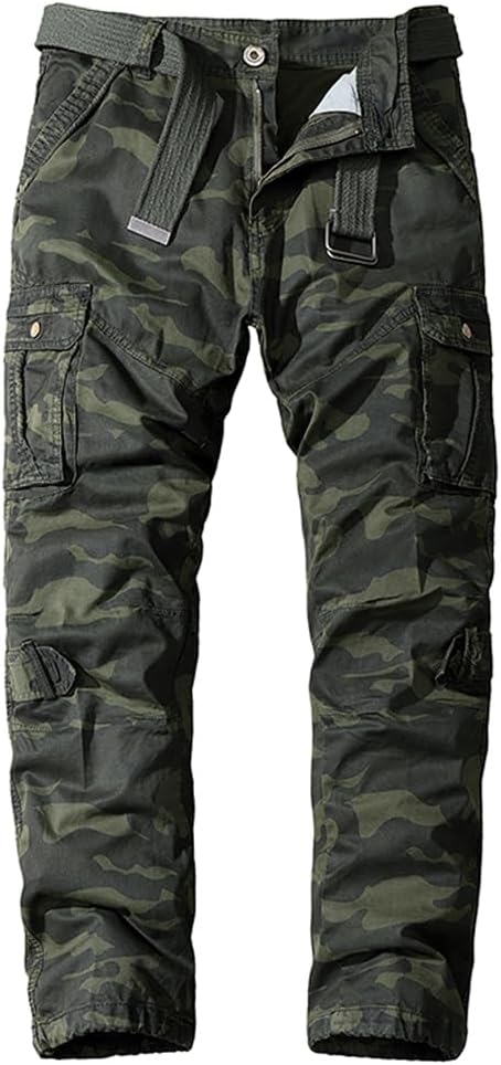 Pantalones Cargo Tácticos Hombre