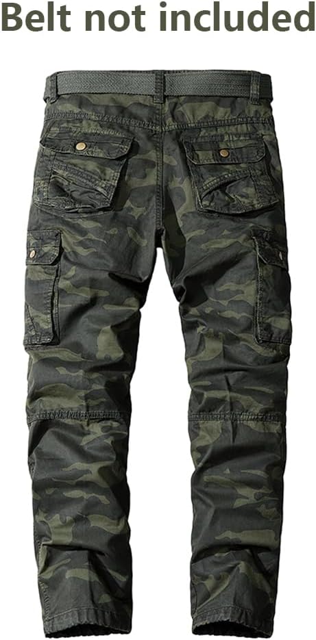 Pantalones Cargo Tácticos Hombre