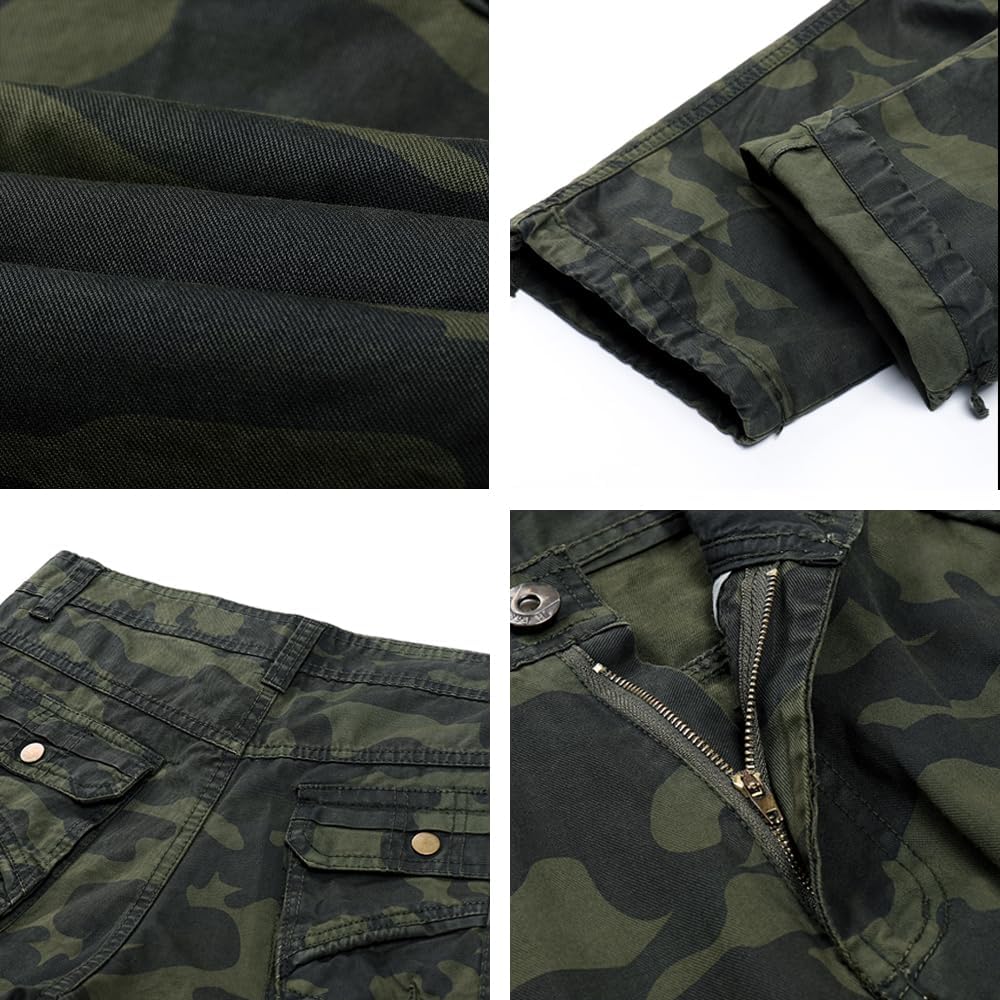 Pantalones Cargo Tácticos Hombre