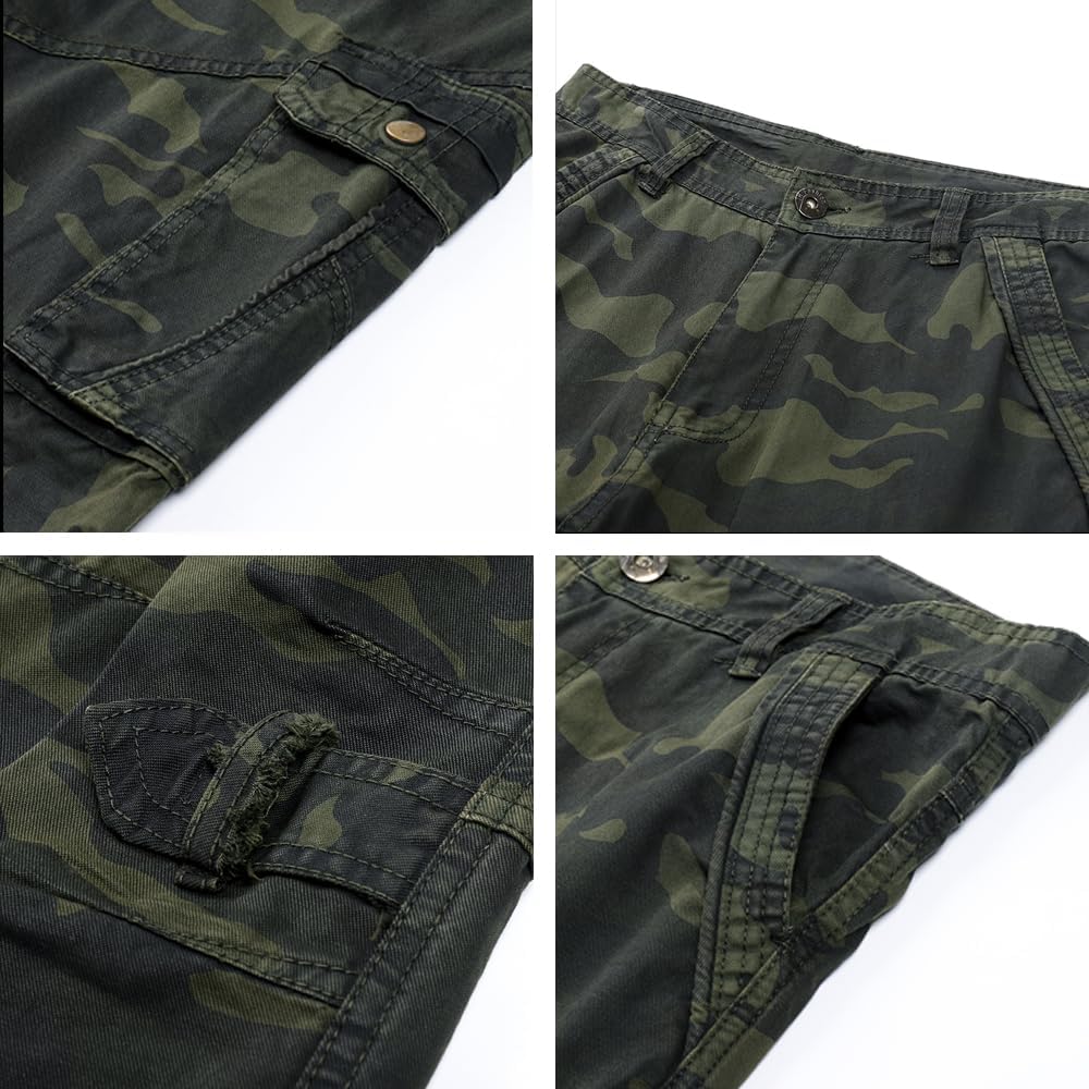Pantalones Cargo Tácticos Hombre