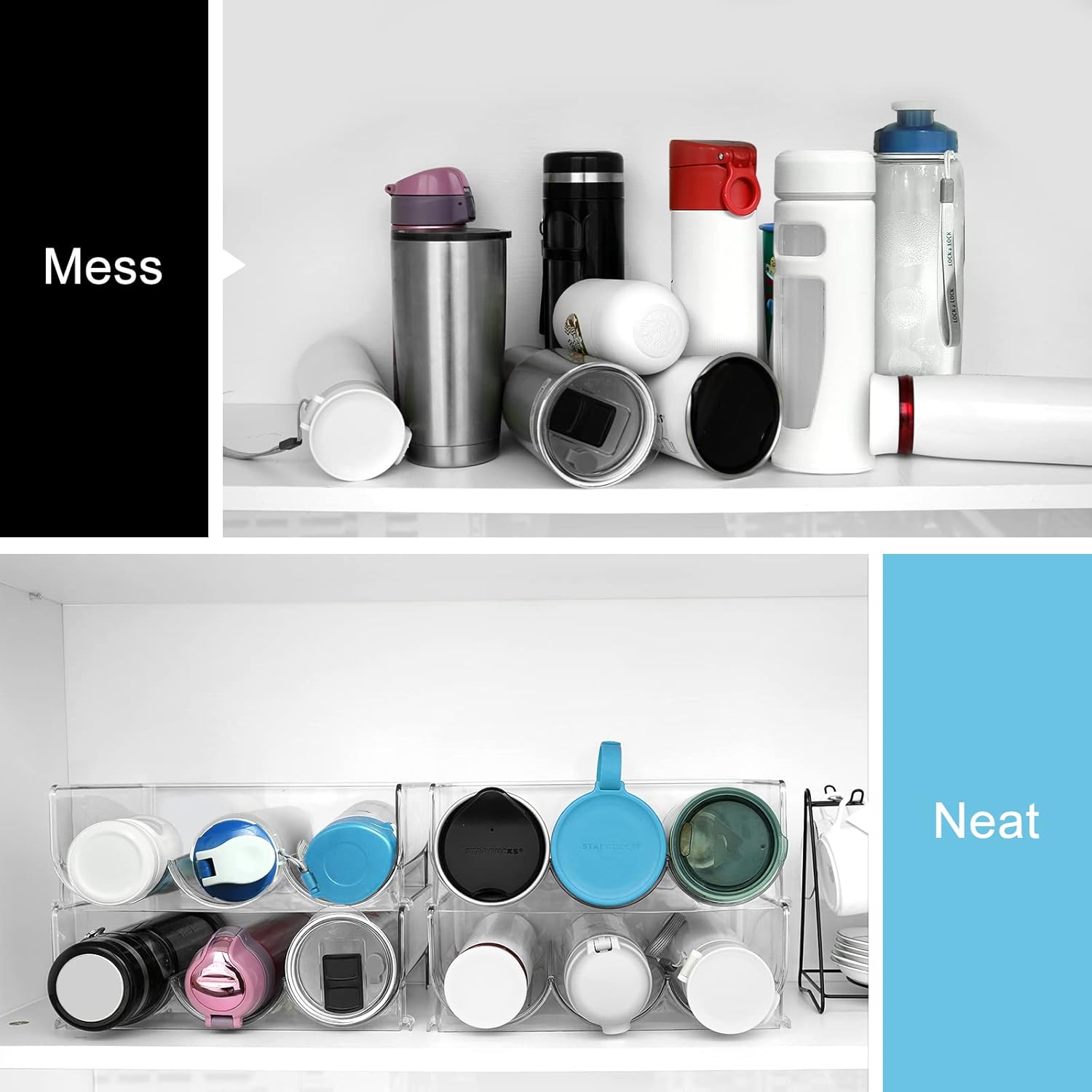 Botellero Apilable para Frigorífico