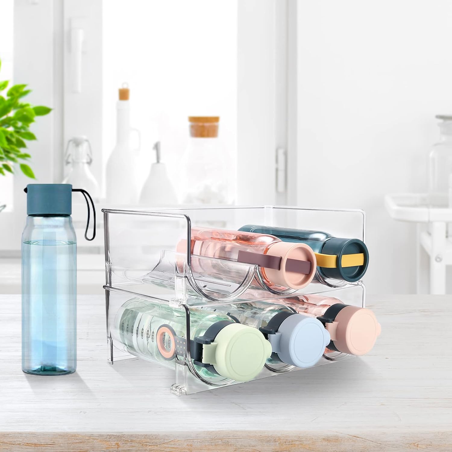 Botellero Apilable para Frigorífico