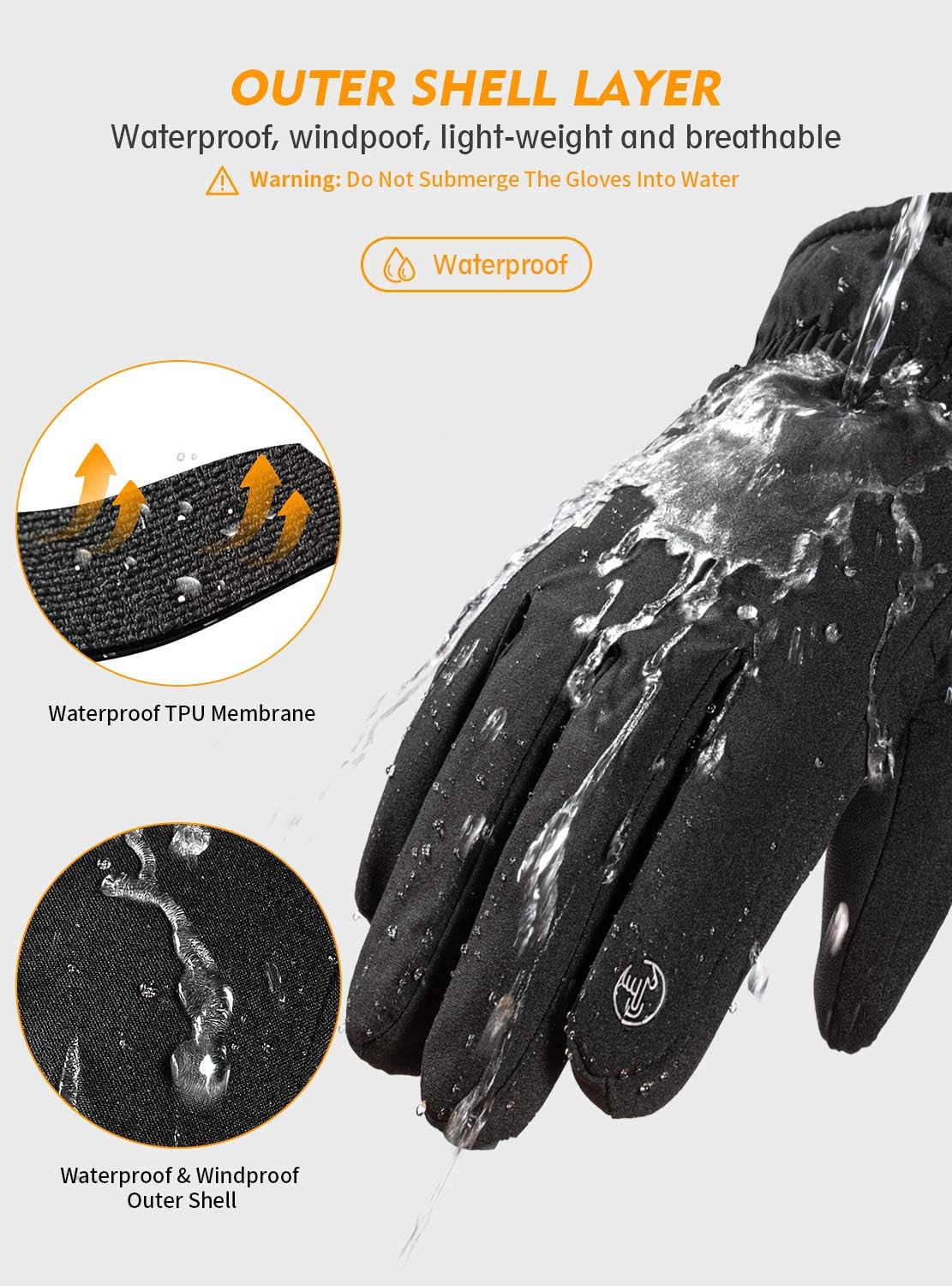 Guantes Térmicos Impermeables