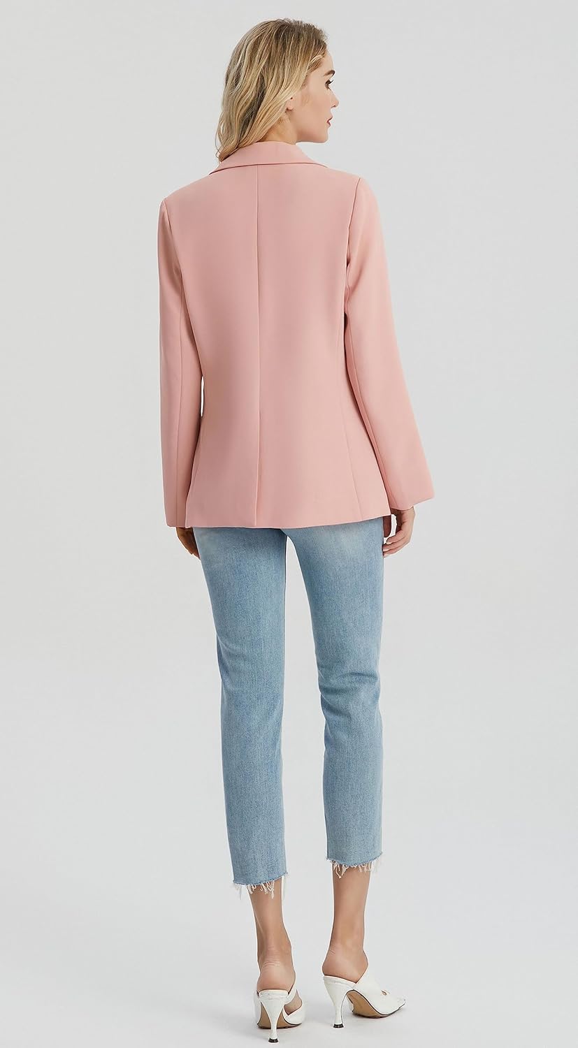 Blazer Largo Jiraewh para Dama