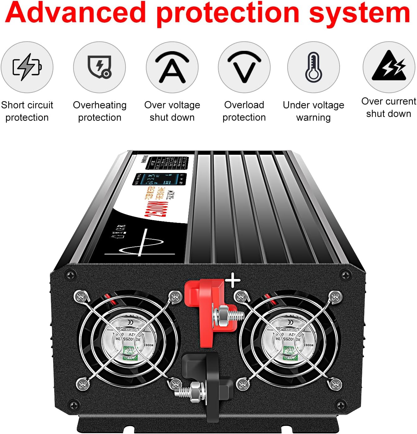 Inversor 2500W 48V a 230V