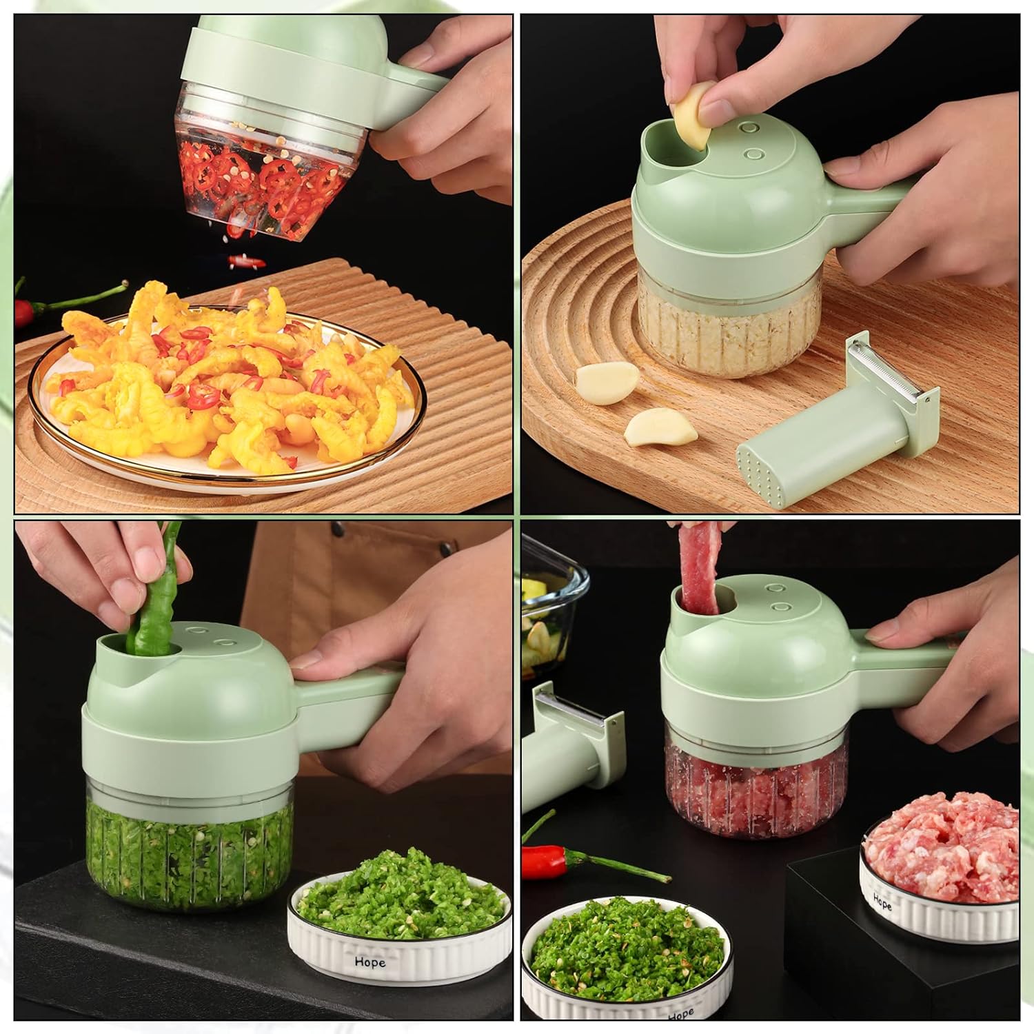 Cortador multifuncional 4 en 1