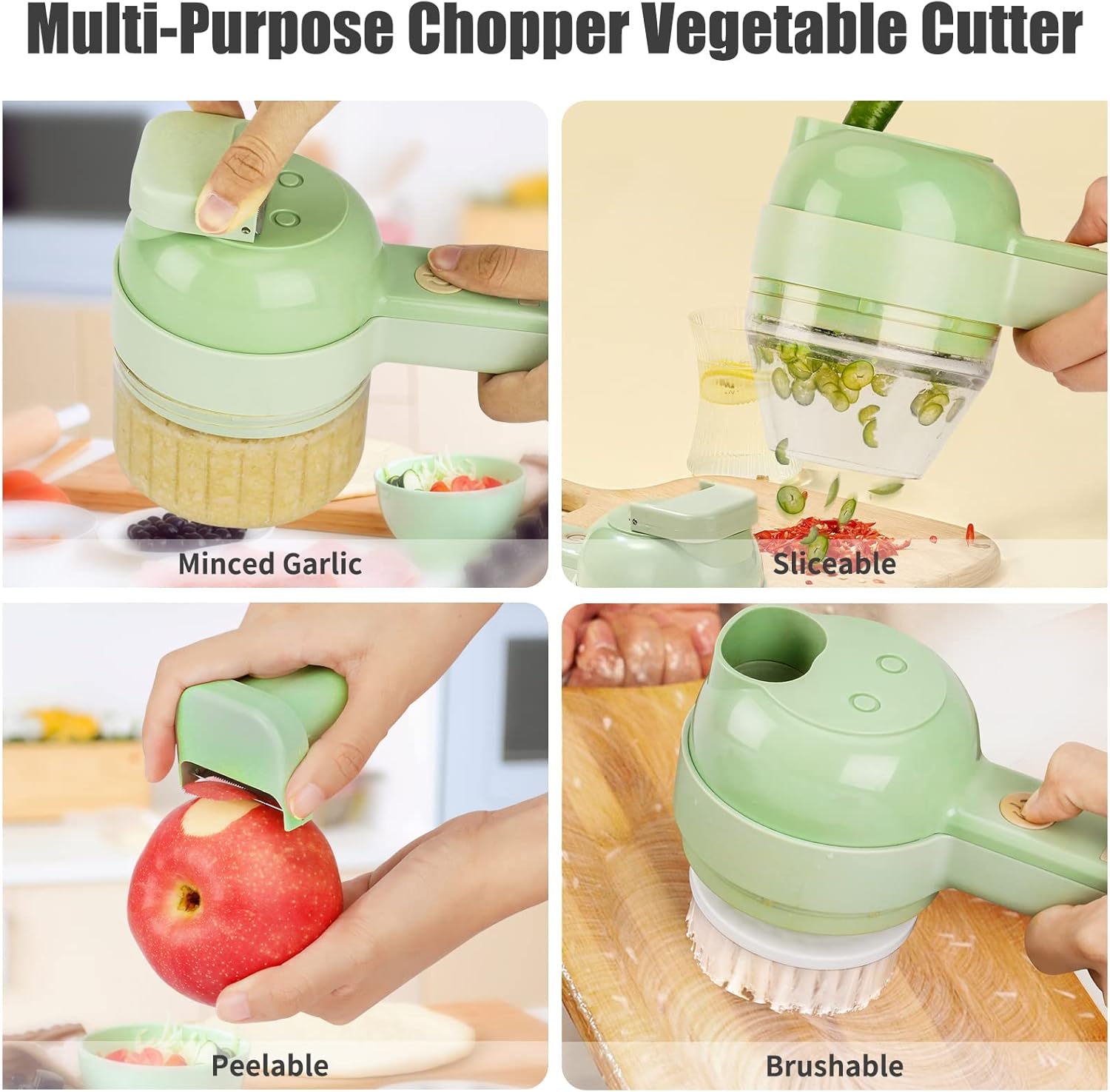 Cortador multifuncional 4 en 1