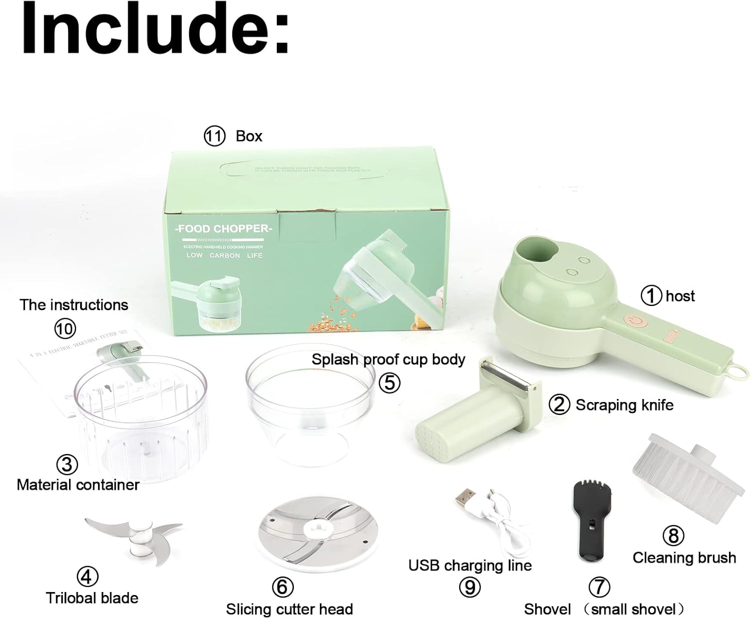 Cortador multifuncional 4 en 1