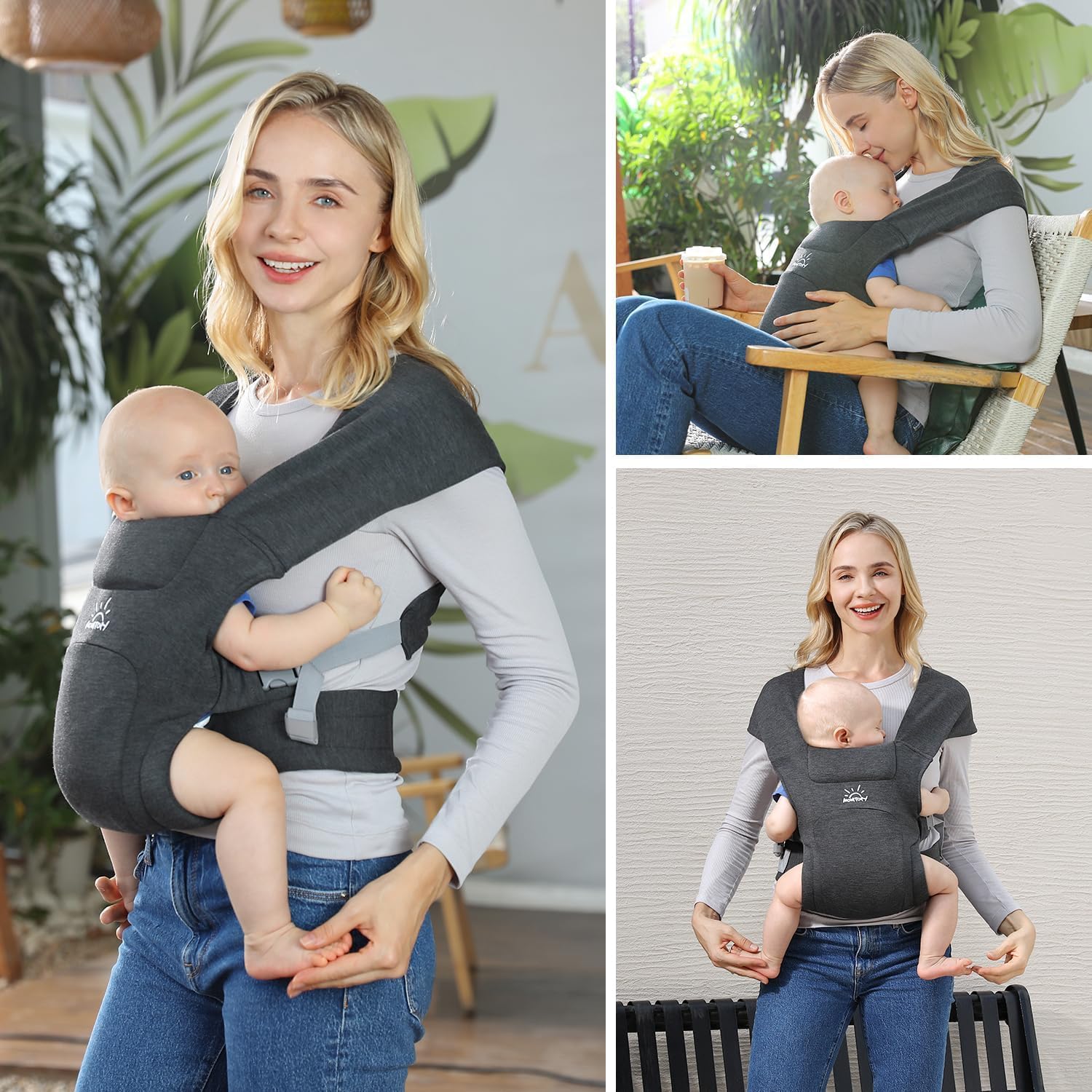 Mochila Ergonomica Bebé 3-12kg