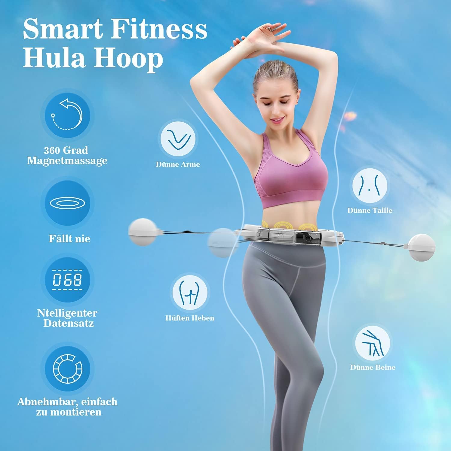 Hula Hoop Inteligente Fitness