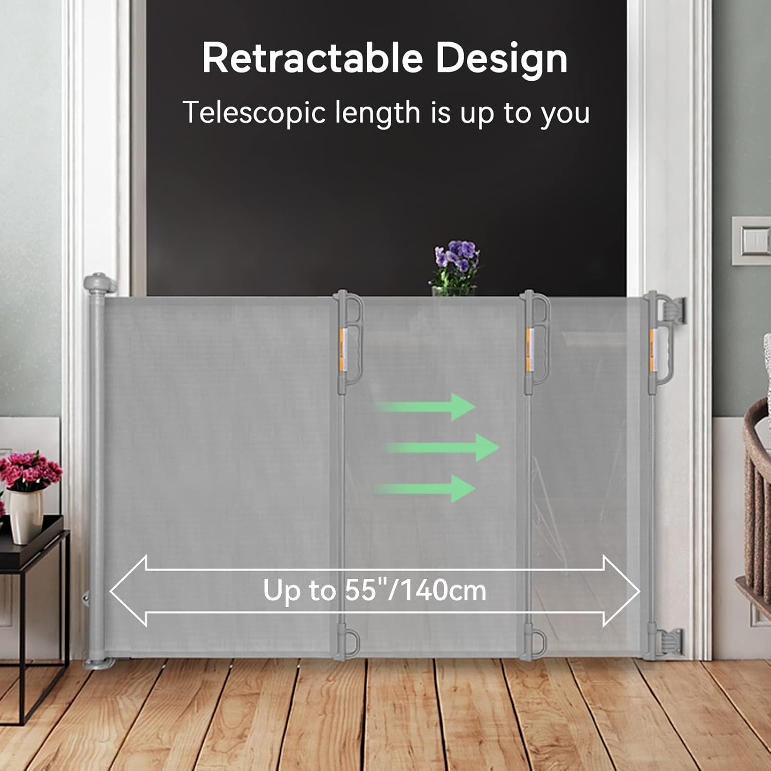 Puerta Retráctil para Bebés