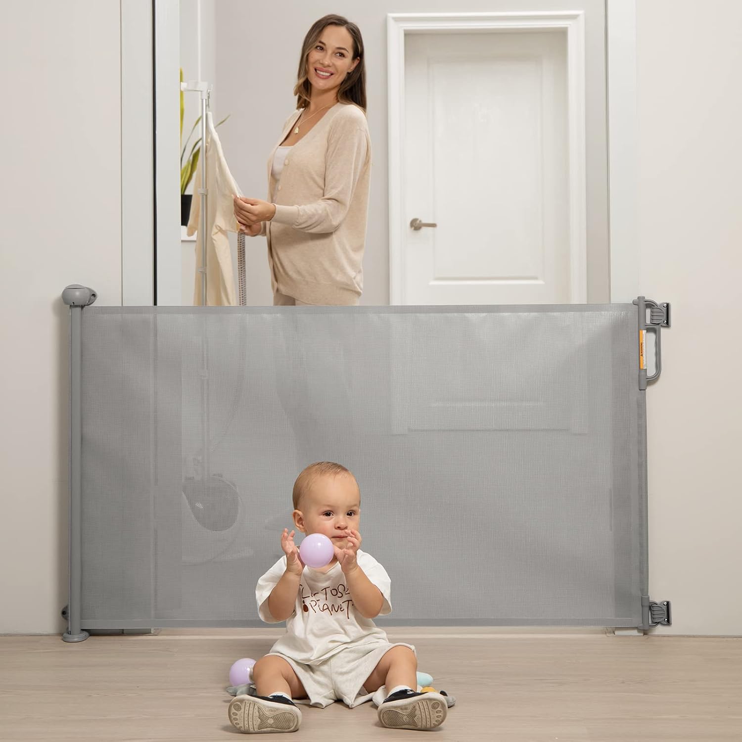 Puerta Retráctil para Bebés