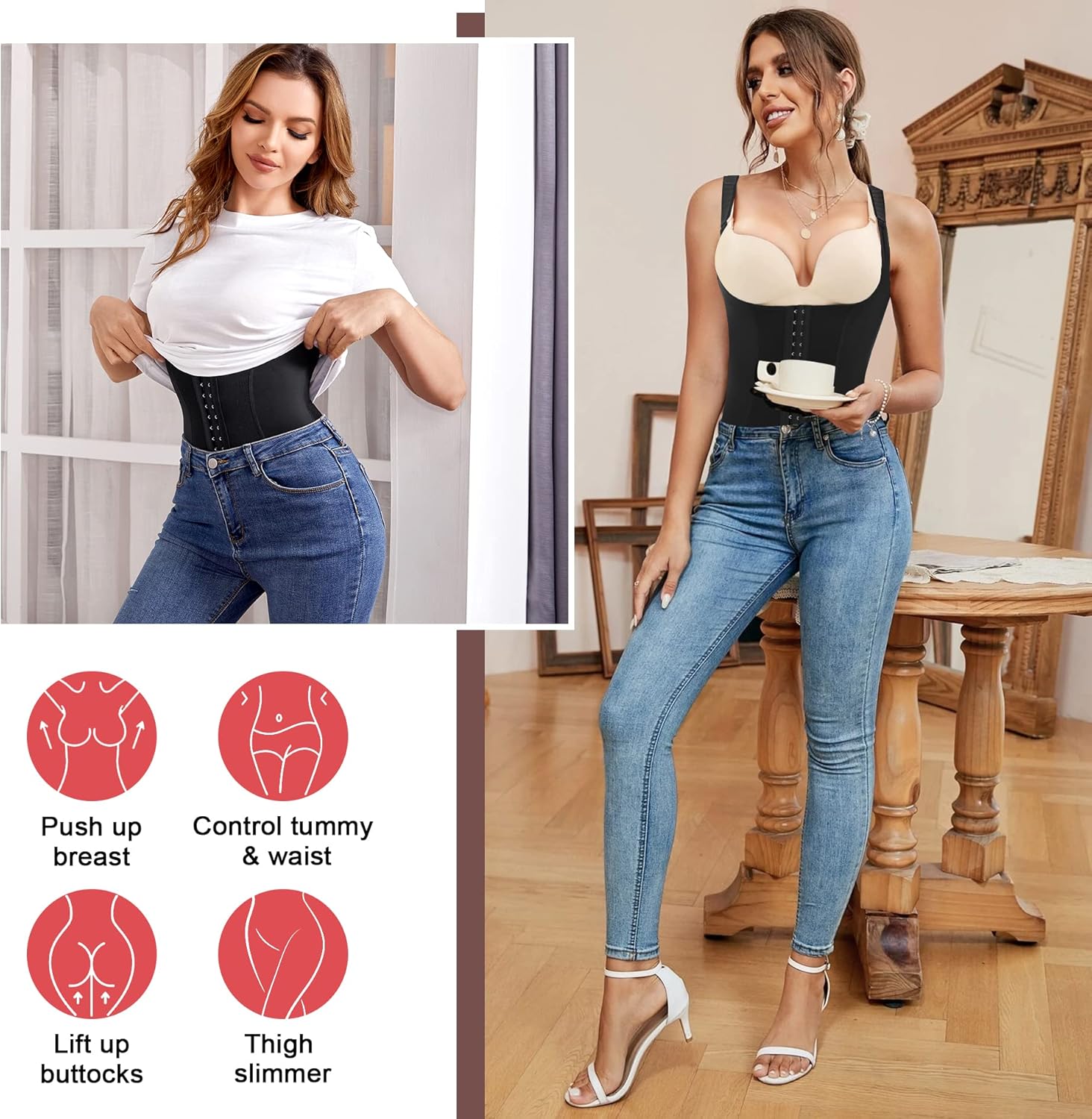 Faja Reductora Mujer Shapewear
