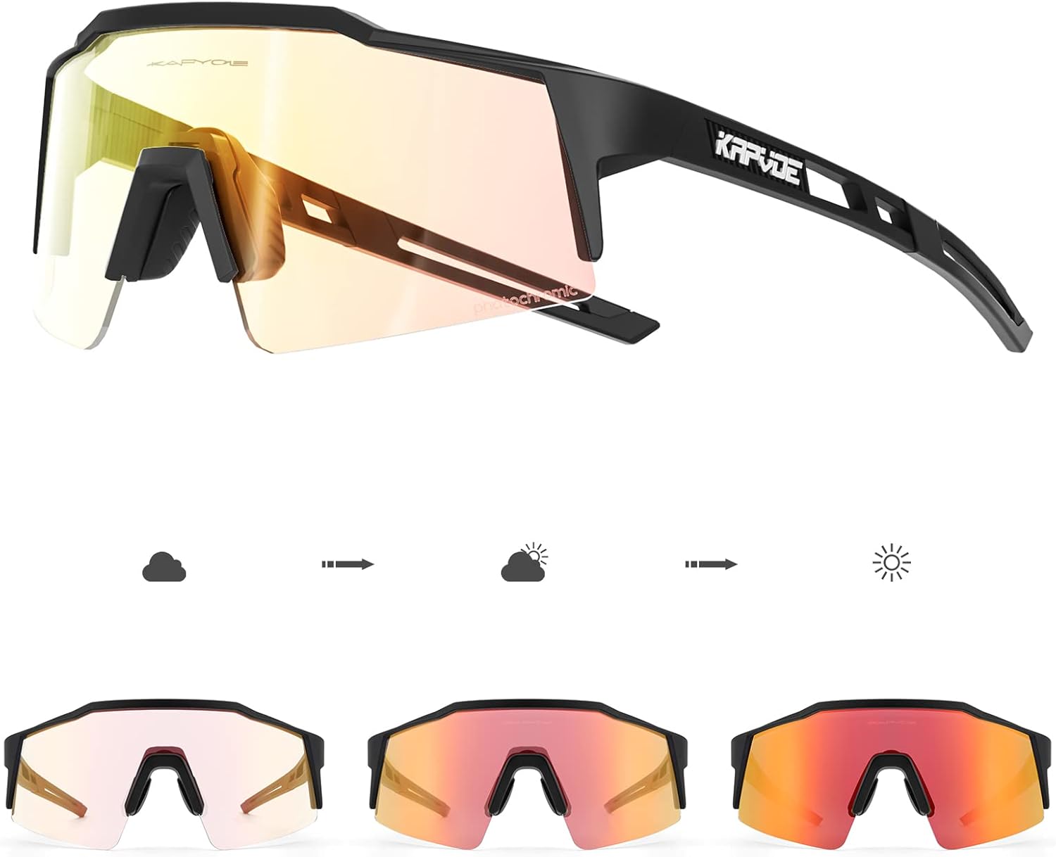 Gafas de Ciclismo KAPVOE K9023