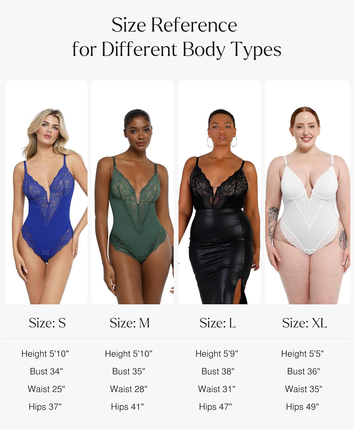 Body Moldeador Encaje Mujer