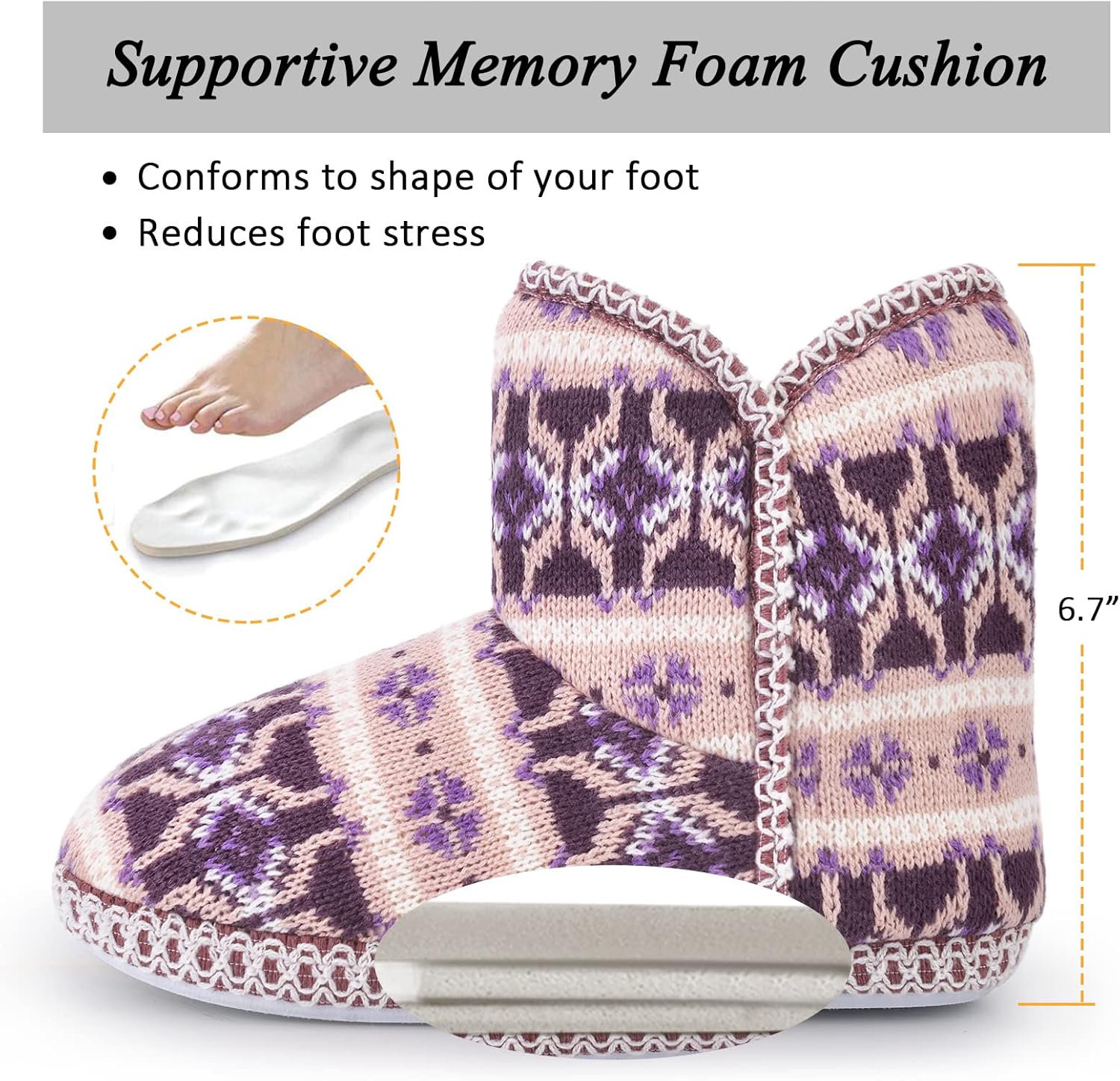 Zapatillas de casa mujer cálidas