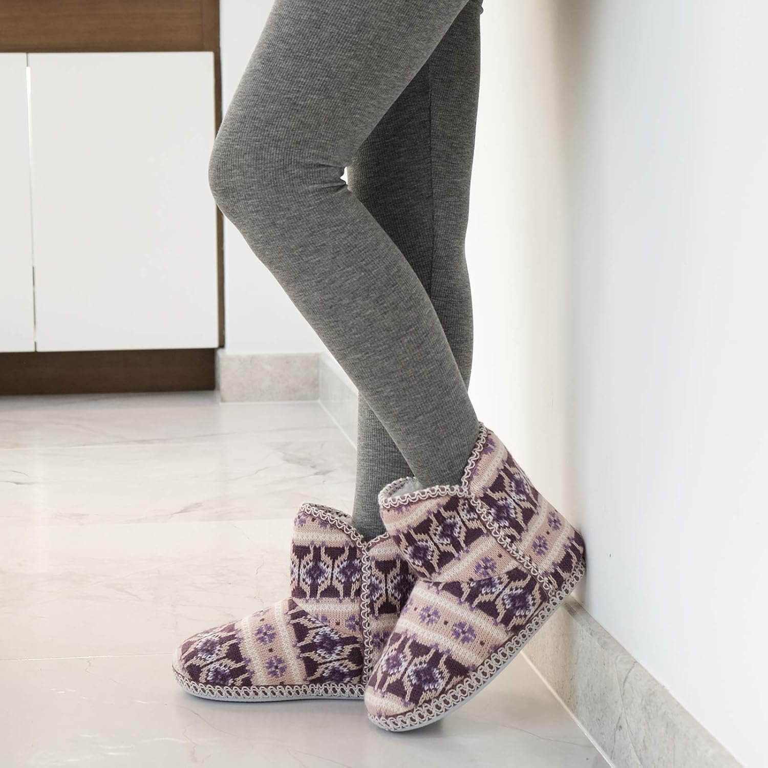 Zapatillas de casa mujer cálidas