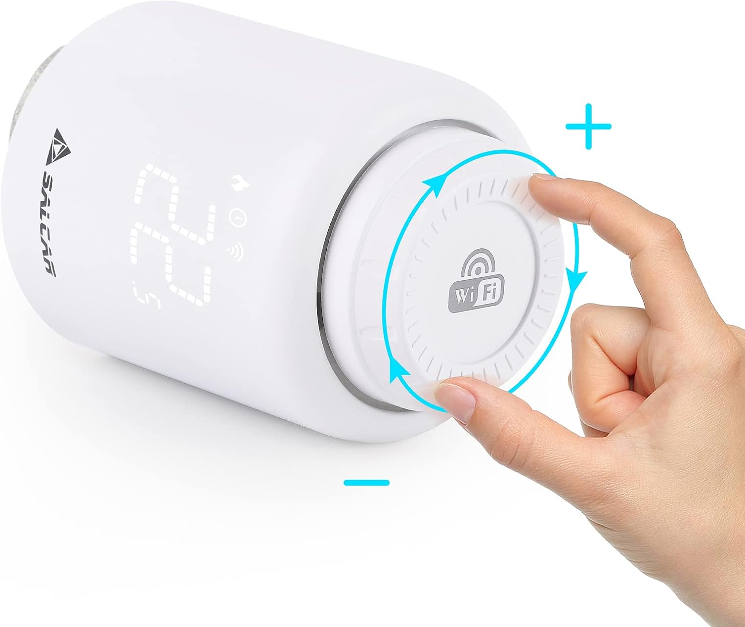 Cabezal Termostático WiFi SALCAR