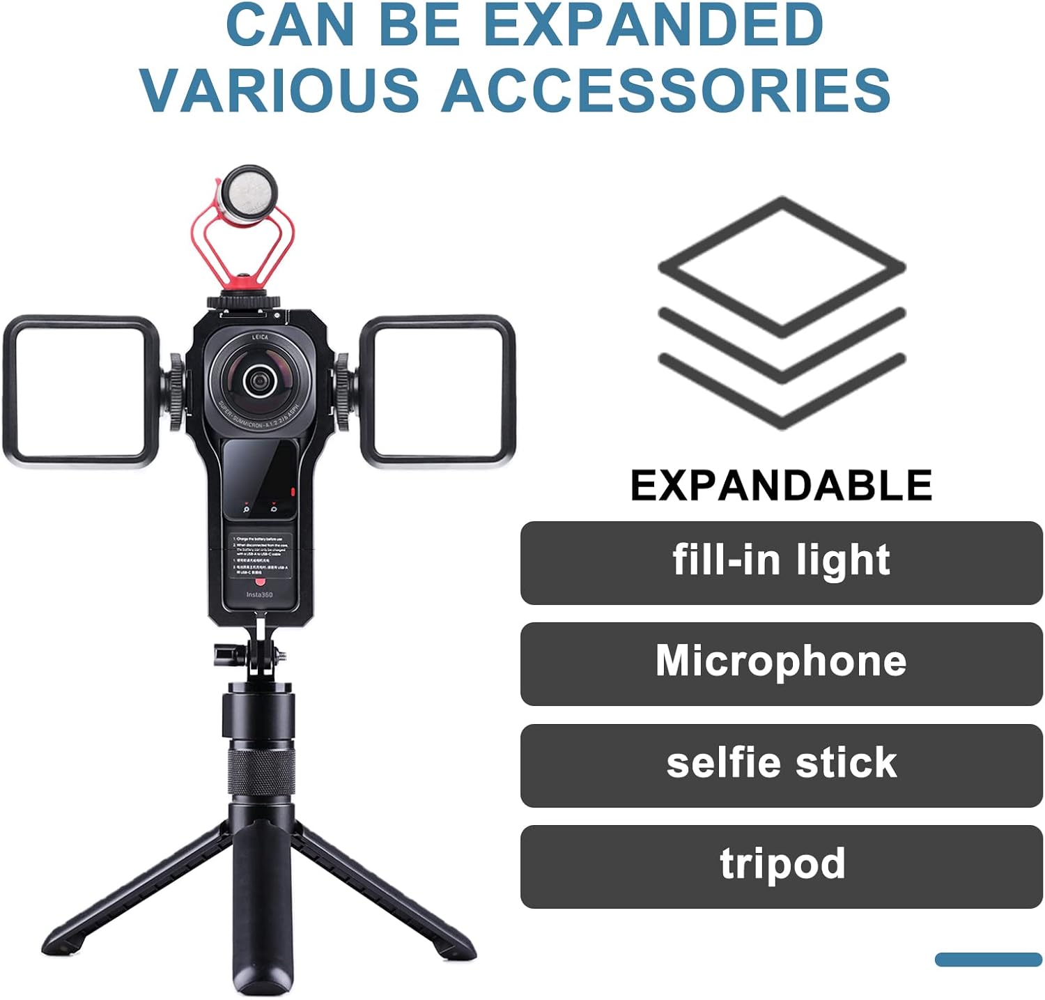 Carcasa de Aluminio para Insta360
