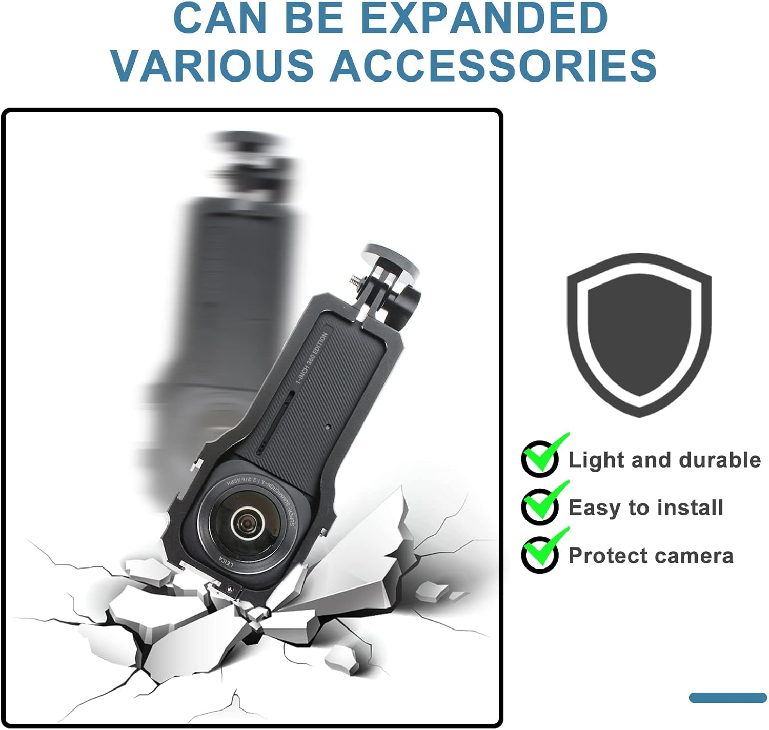 Carcasa de Aluminio para Insta360