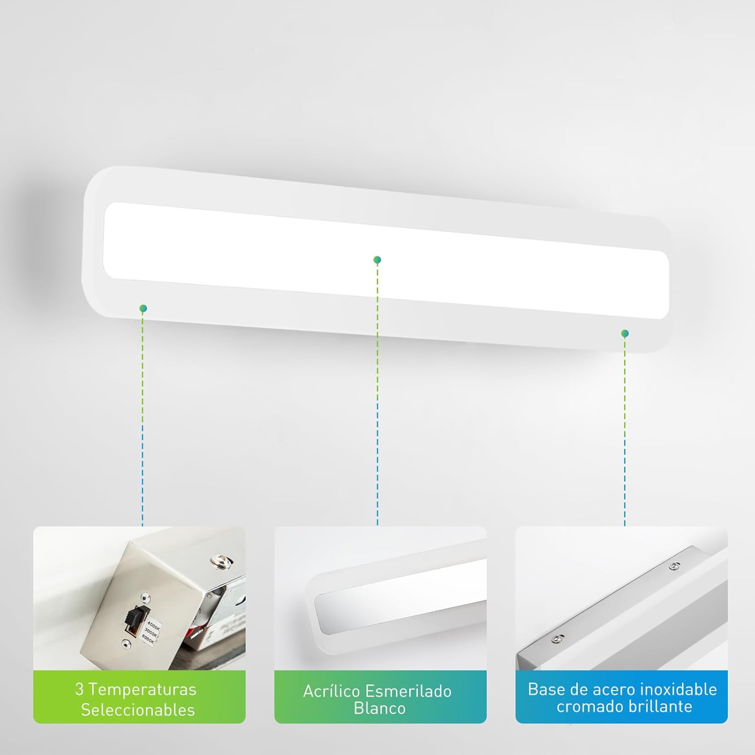 Lámpara Espejo Baño LED 14W