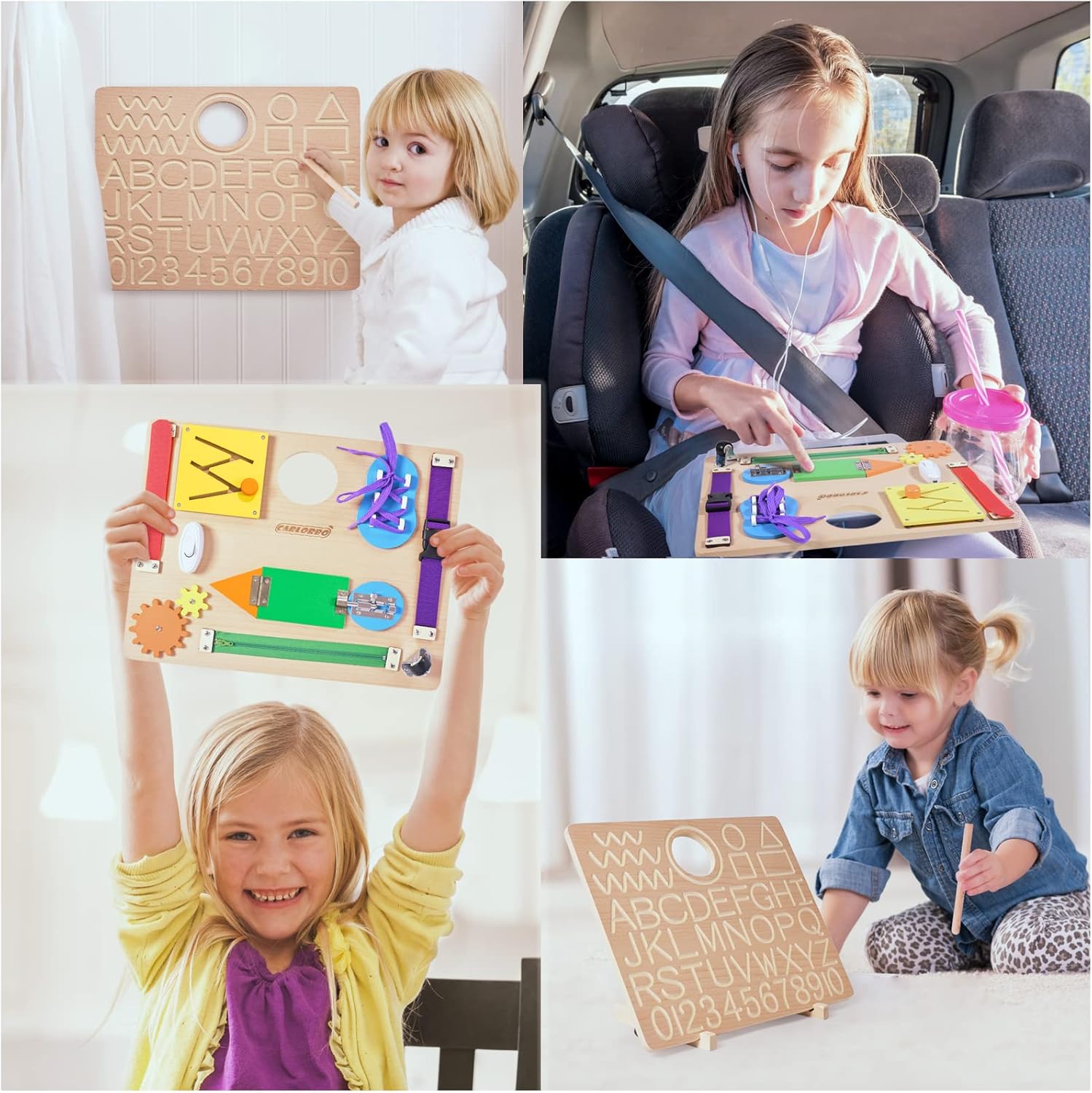 Busy Board Montessori 3+ años