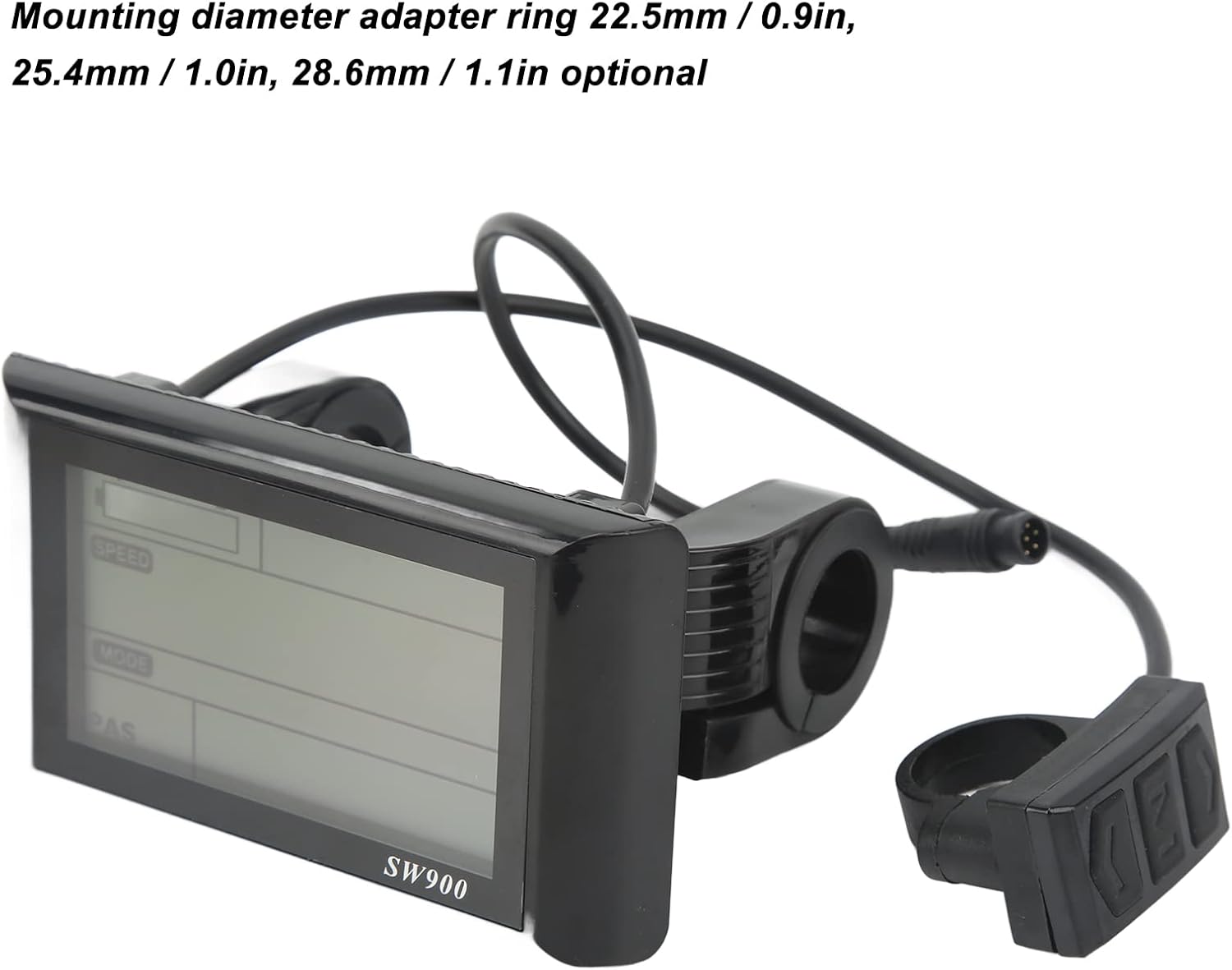 Medidor LCD SW900 para E-bikes
