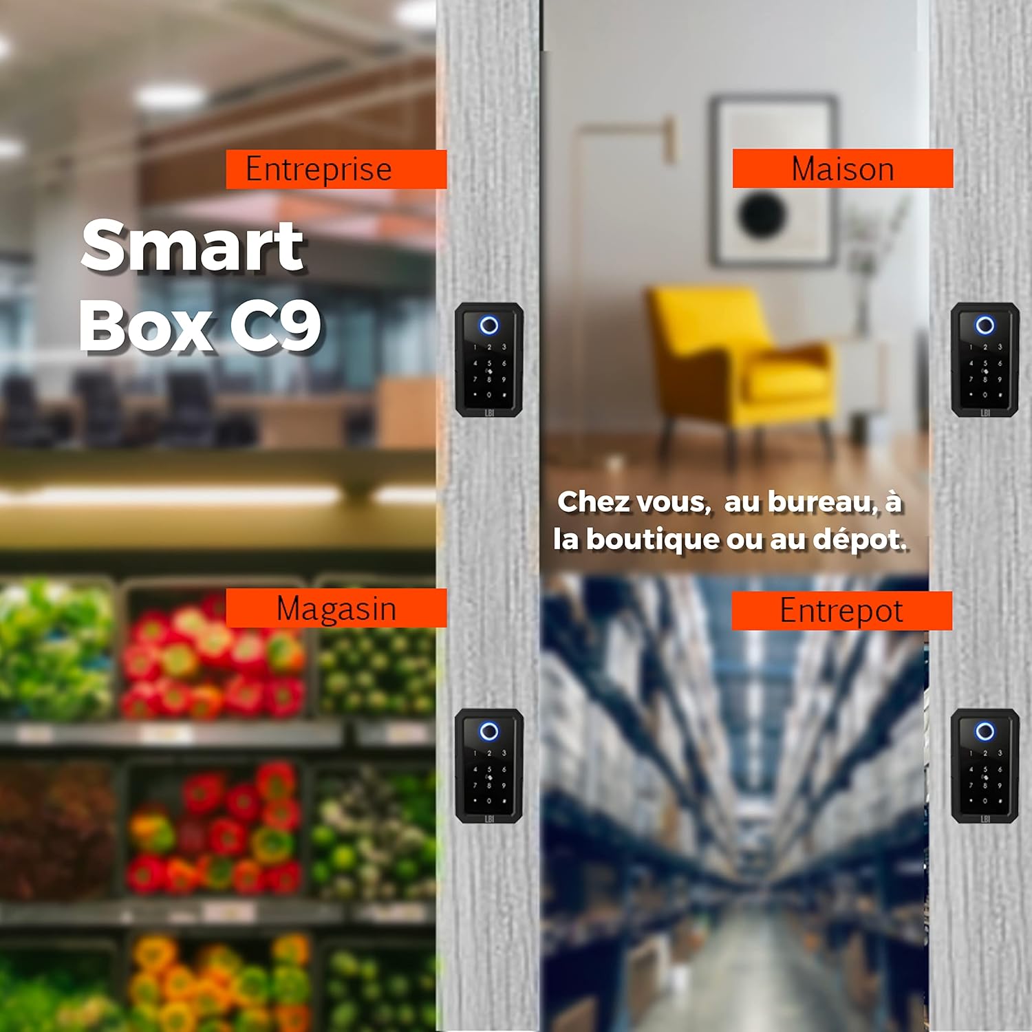 Caja de llaves Smart Box C9