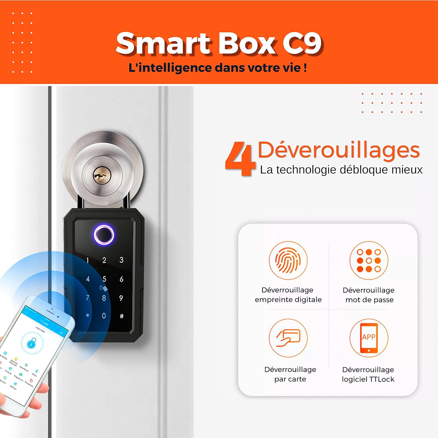 Caja de llaves Smart Box C9