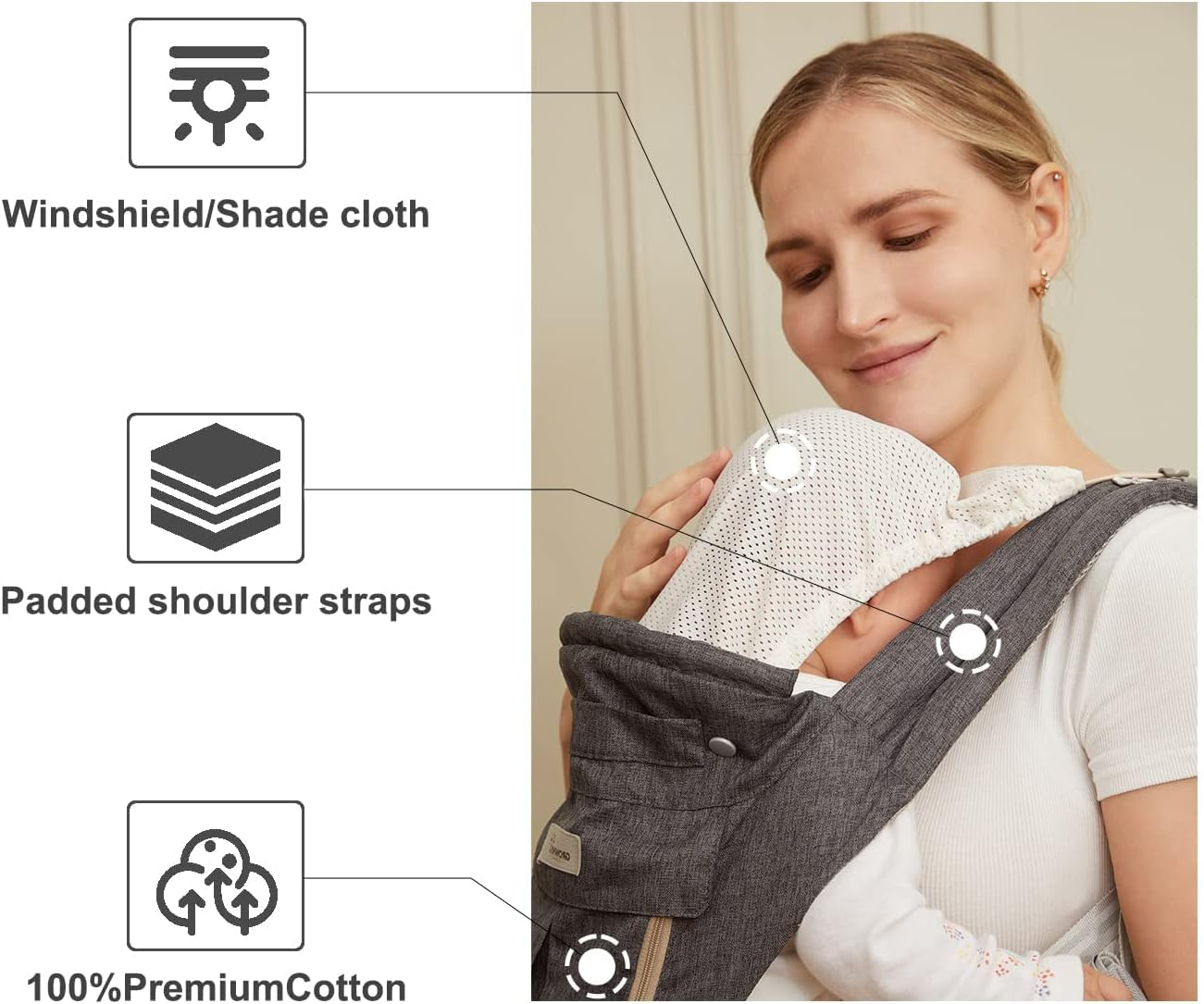 Mochila Portabebés Ergonómica
