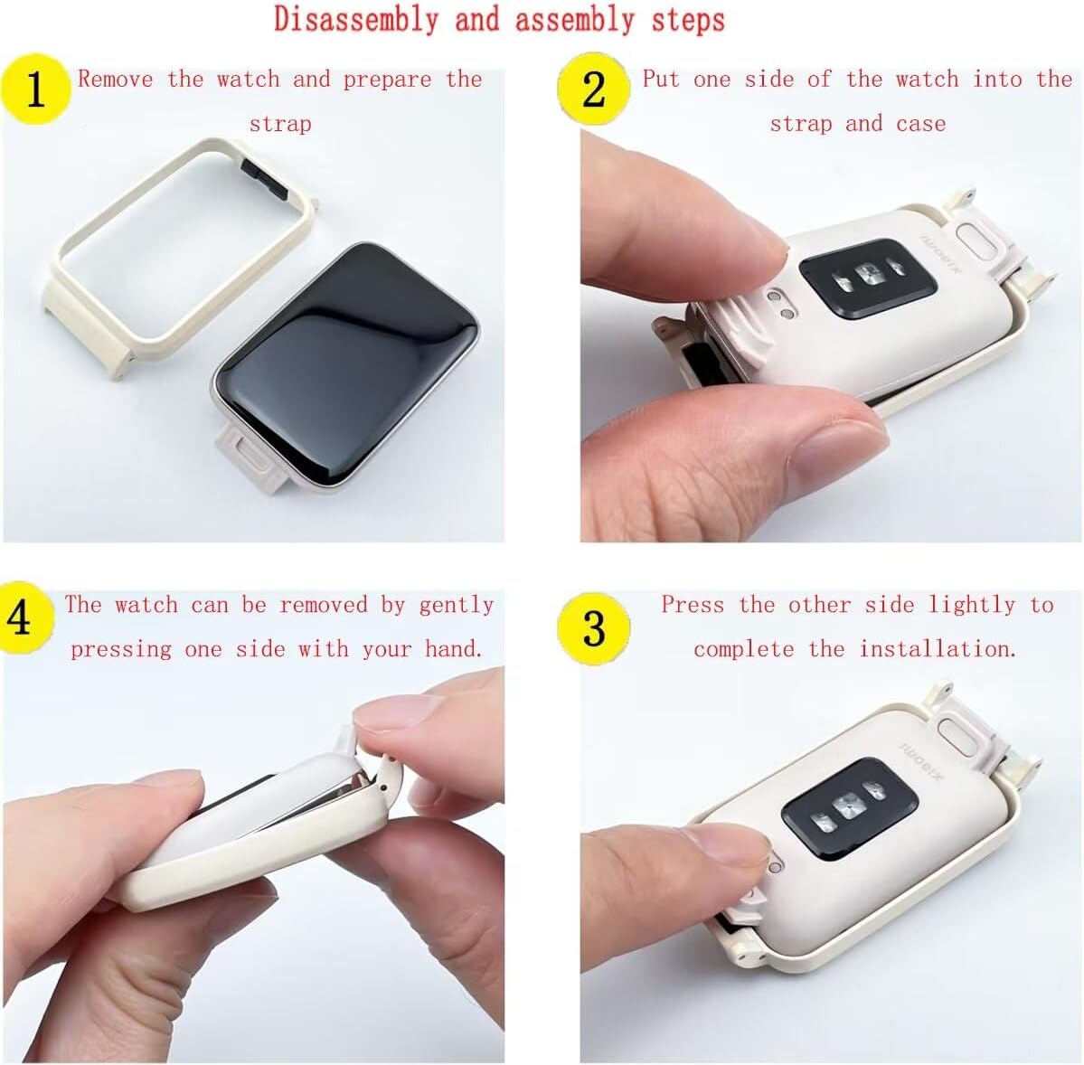 Correa de Acero para Mi Band 7 Pro
