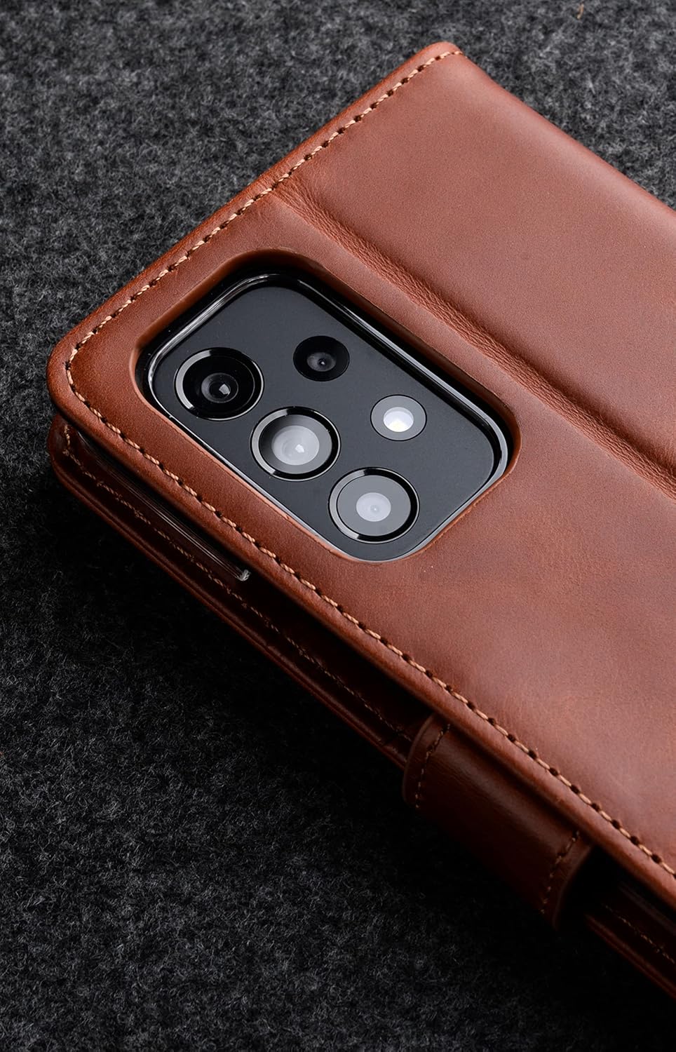 Funda StilGut Samsung A53 Piel