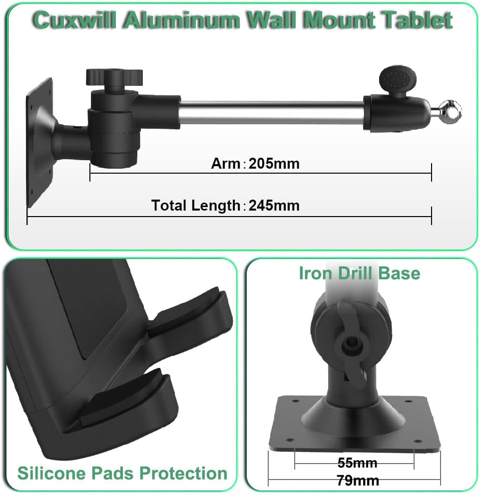 Soporte de pared para tabletas