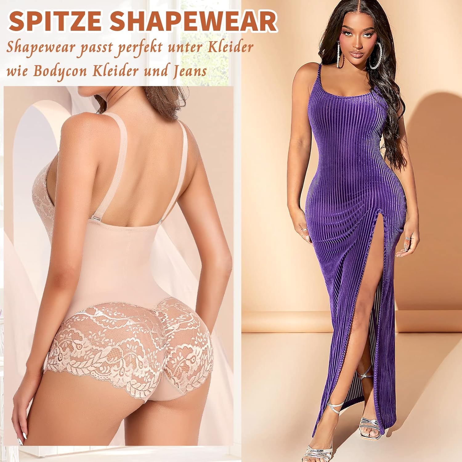 Body moldeador YARRCO mujer