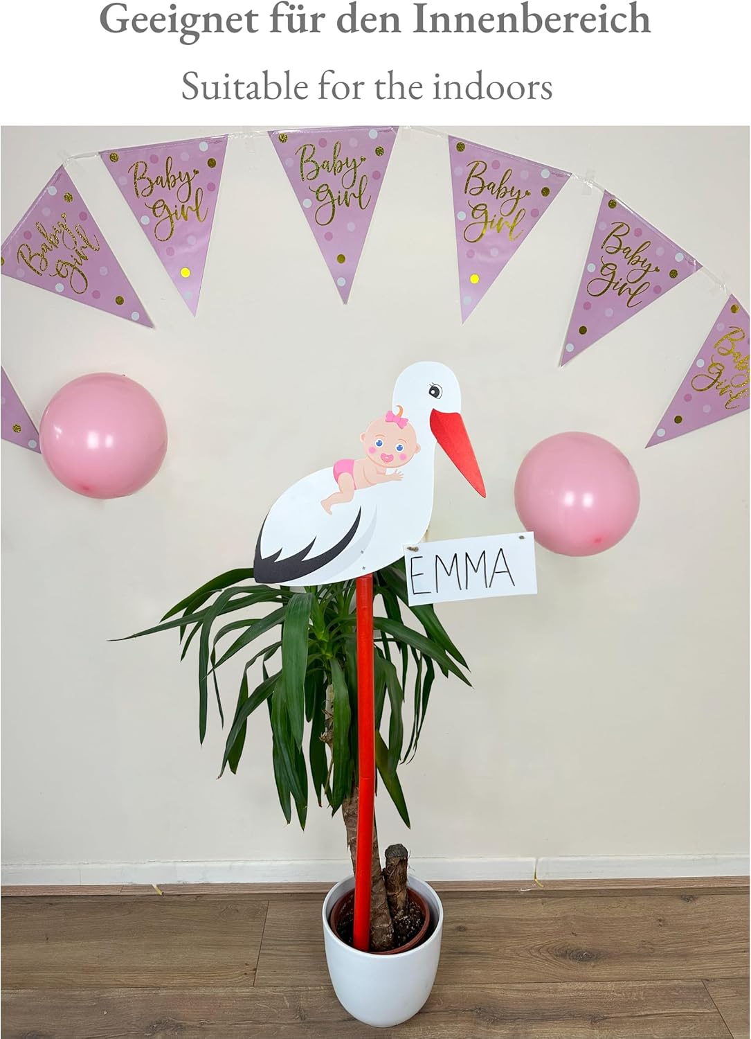 Cigüeña de nacimiento 101 cm
