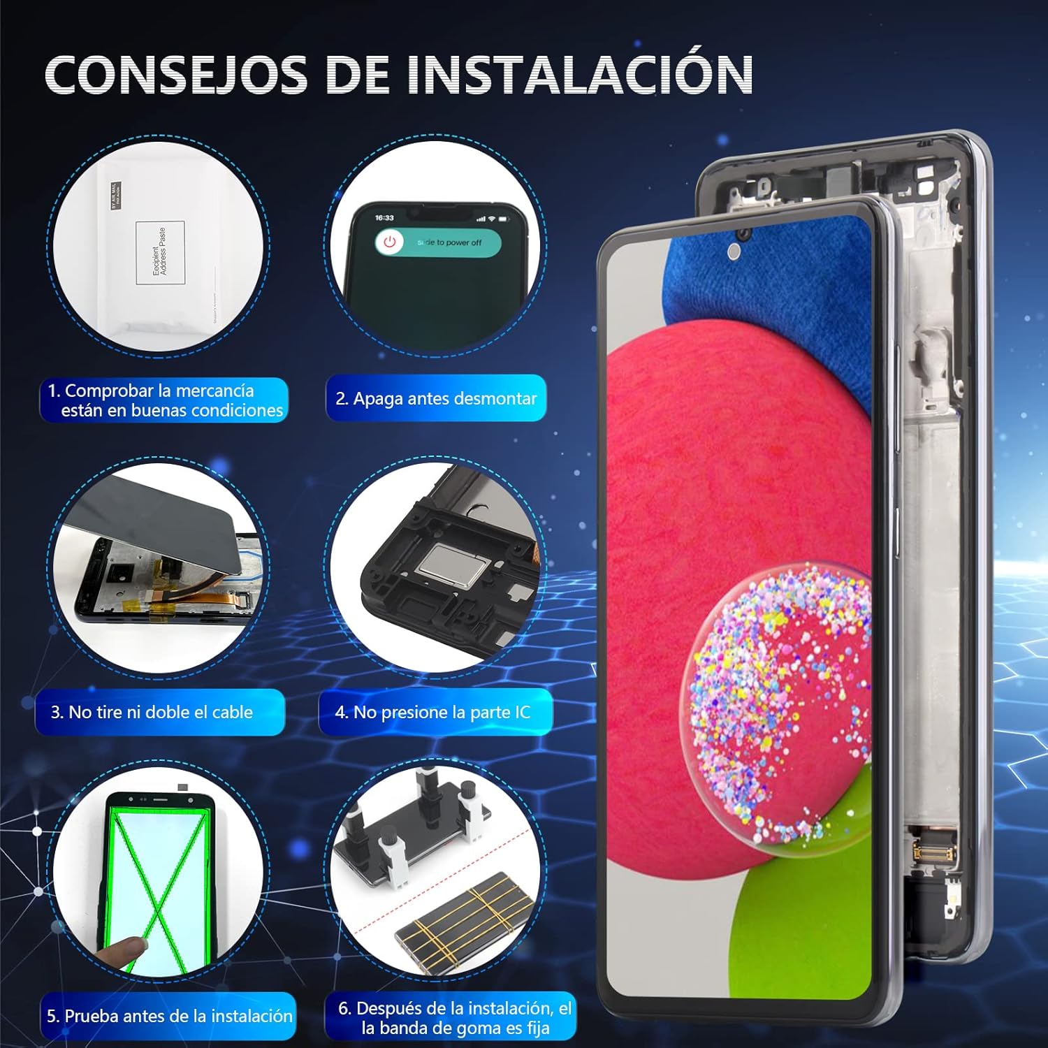 Pantalla OLED Repuesto A52s 5G