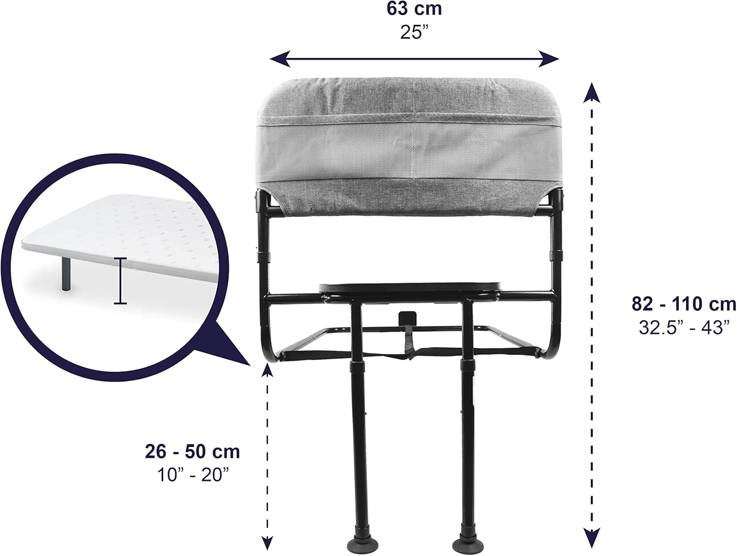 Barrera Ajustable para Cama