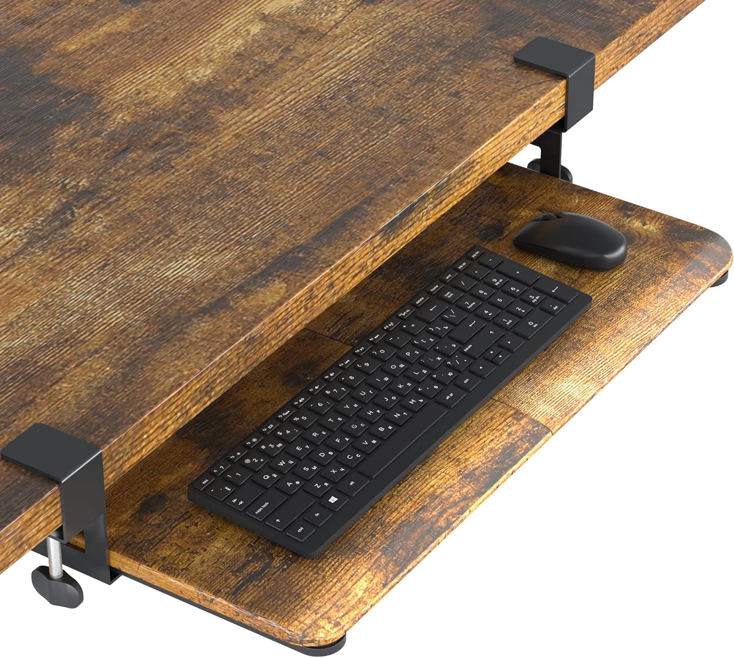 Soporte Teclado Extraíble Marrón
