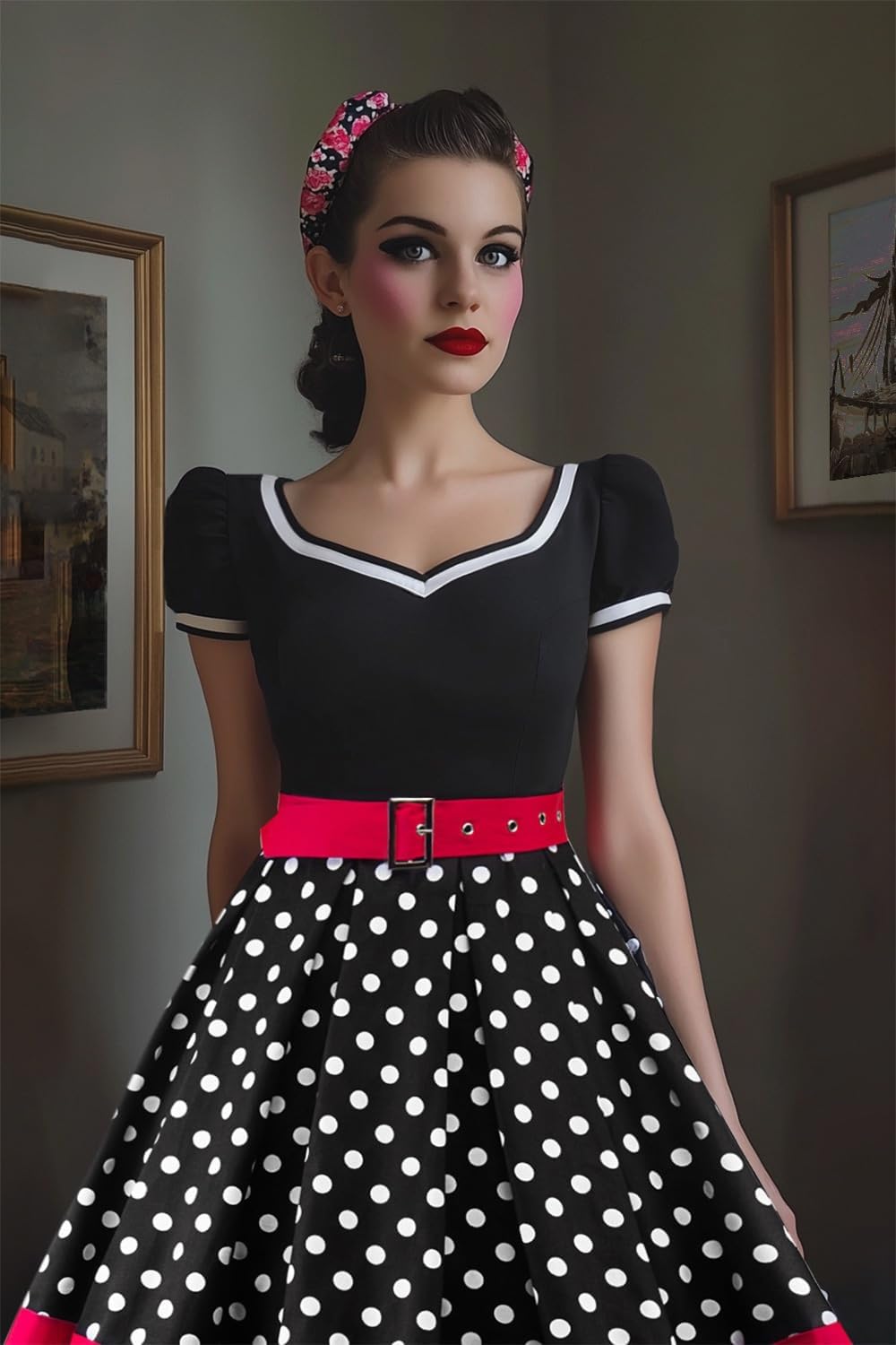 Vestido Cóctel Vintage 60s