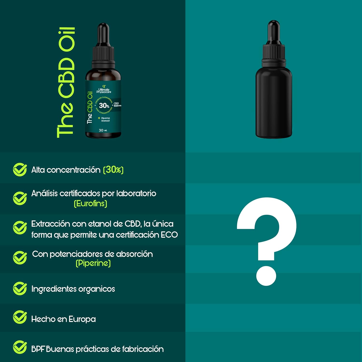 Aceite CBD 30% 30000mg 100ml