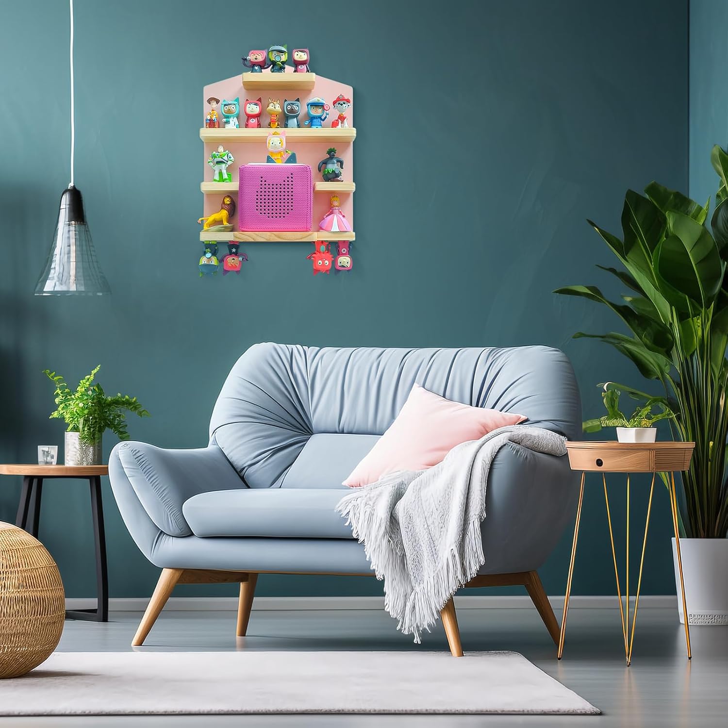 Estante Rosa para Toniebox